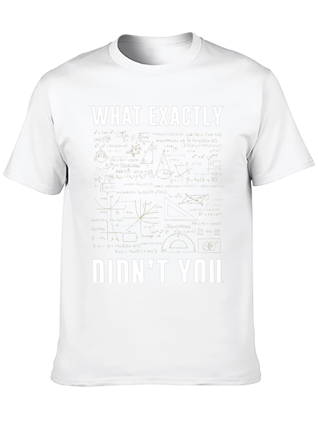 Math Equations Graphic T-Shirt
