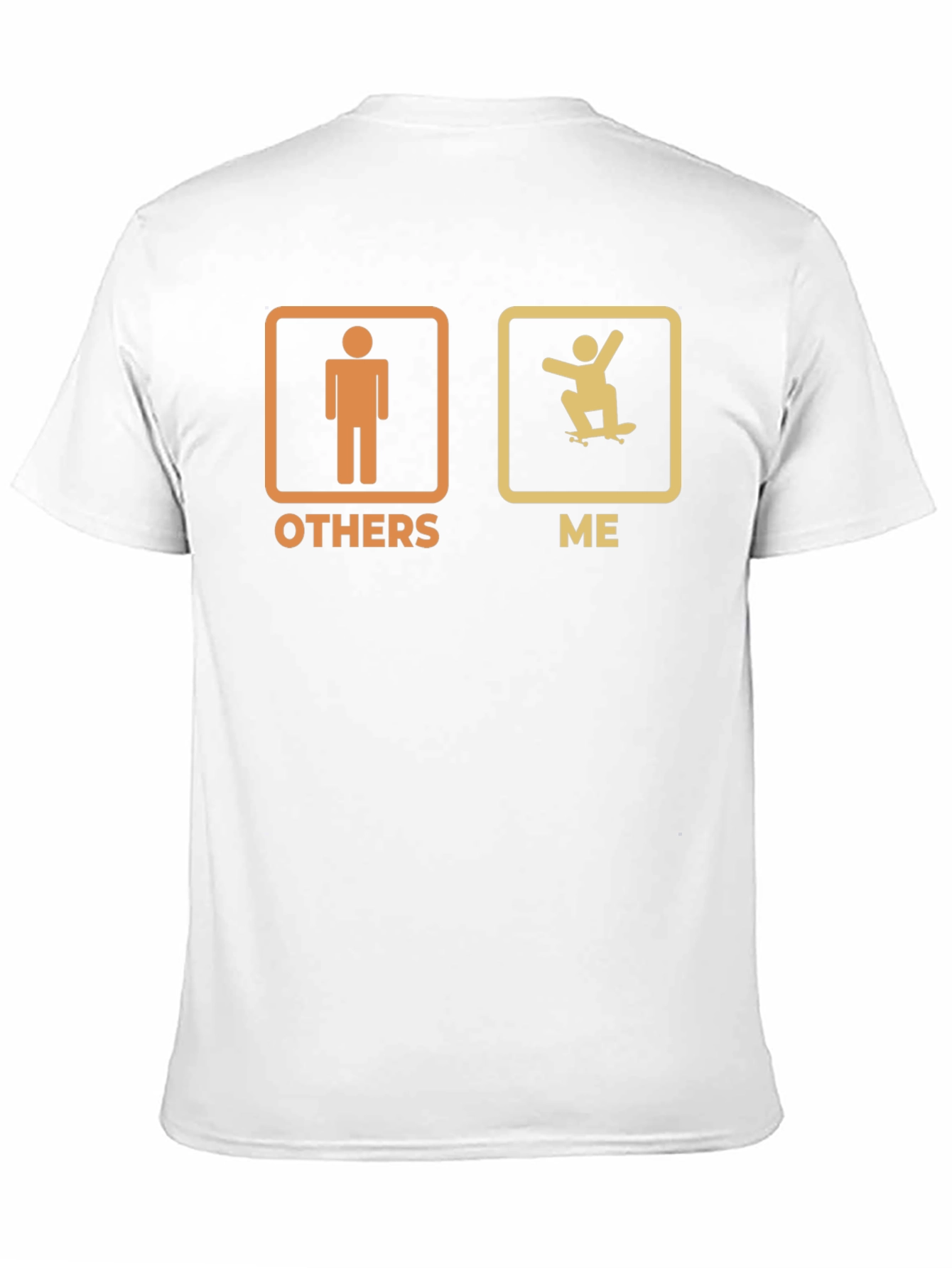 Skateboarding T-Shirt - Others vs Me Skater Tee