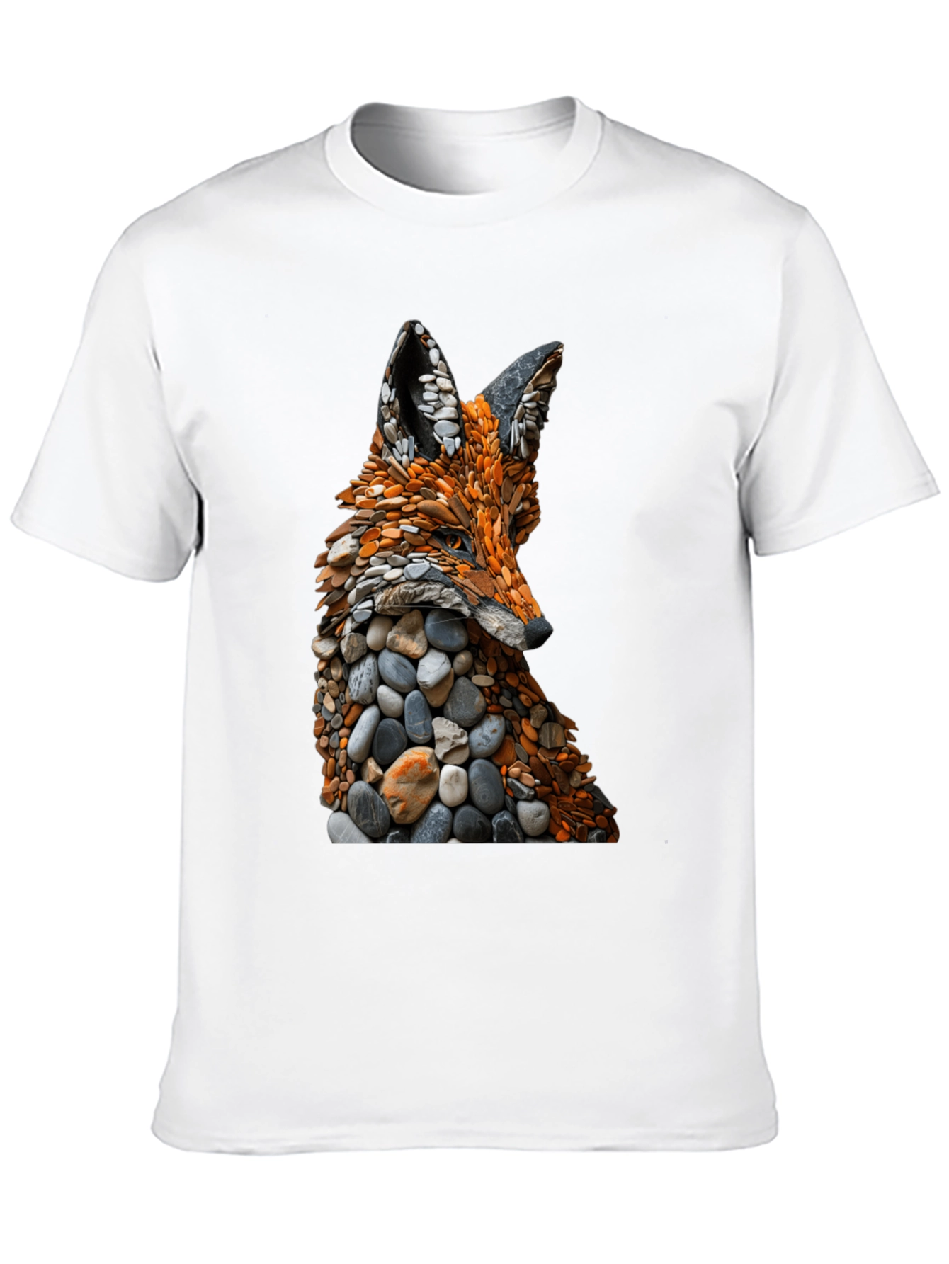 Stone Fox Graphic Tee - Nature Inspired Design