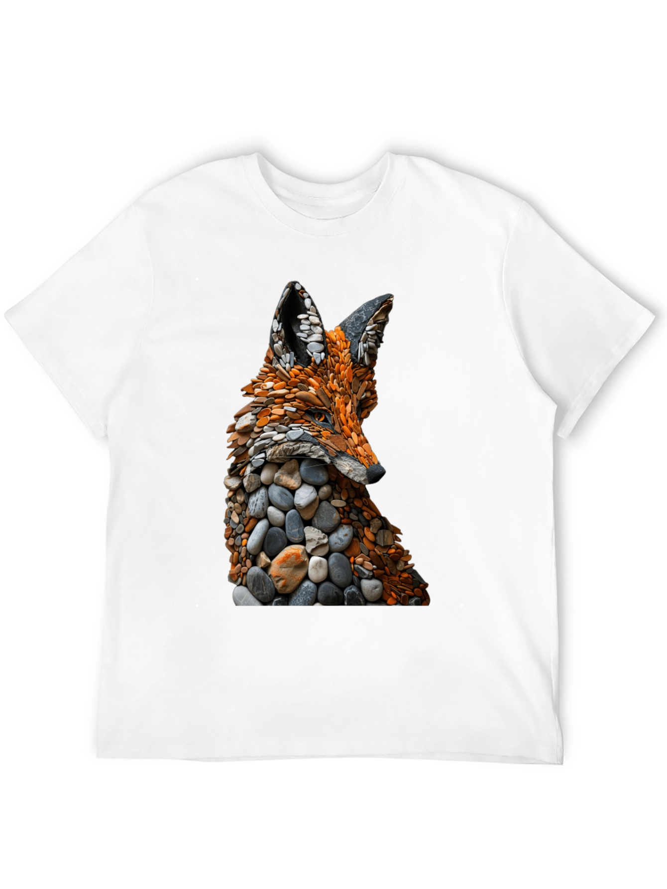 Stone Fox Graphic Tee - Nature Inspired Design