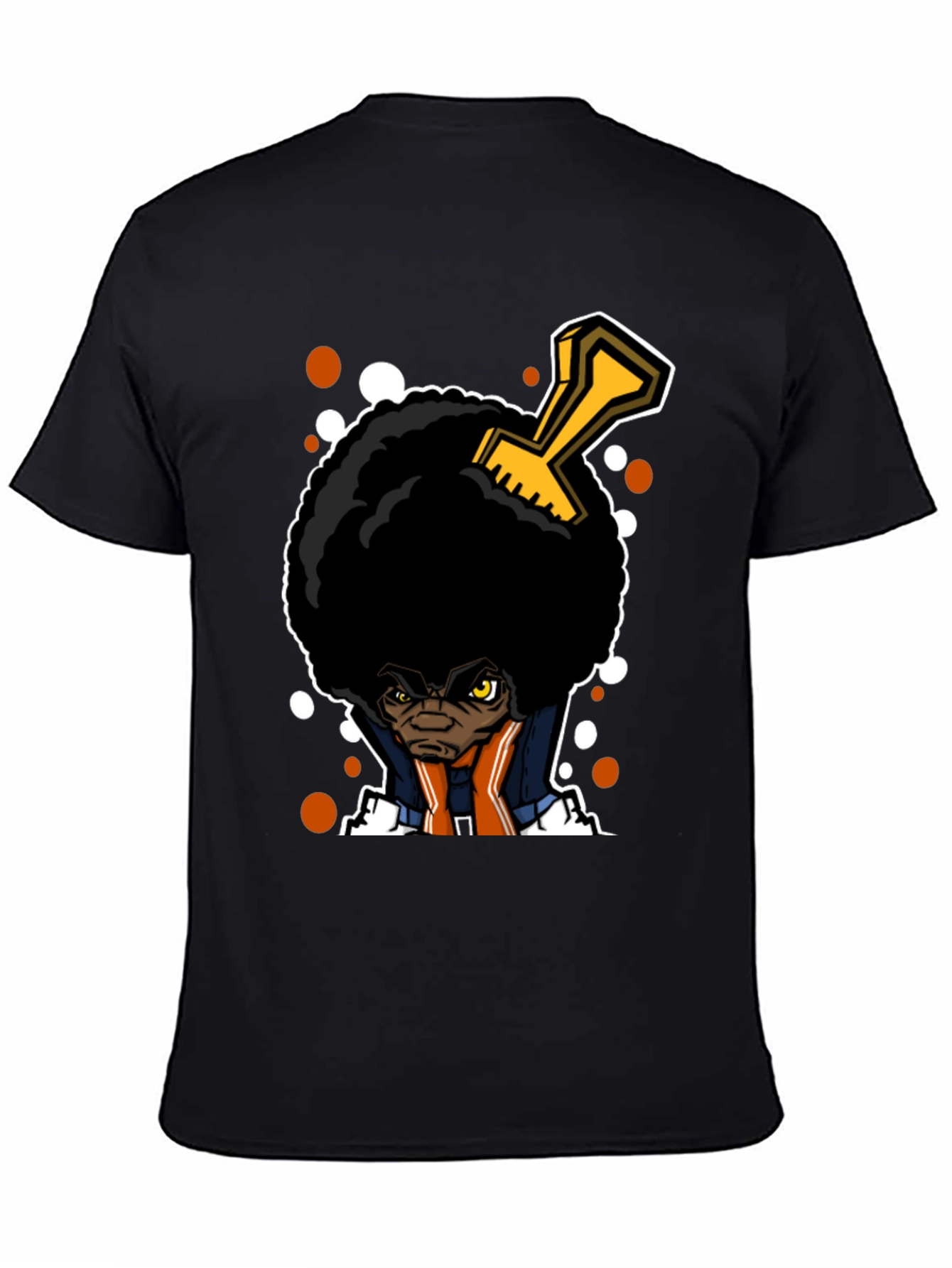 Afro Comb Graphic T-Shirt