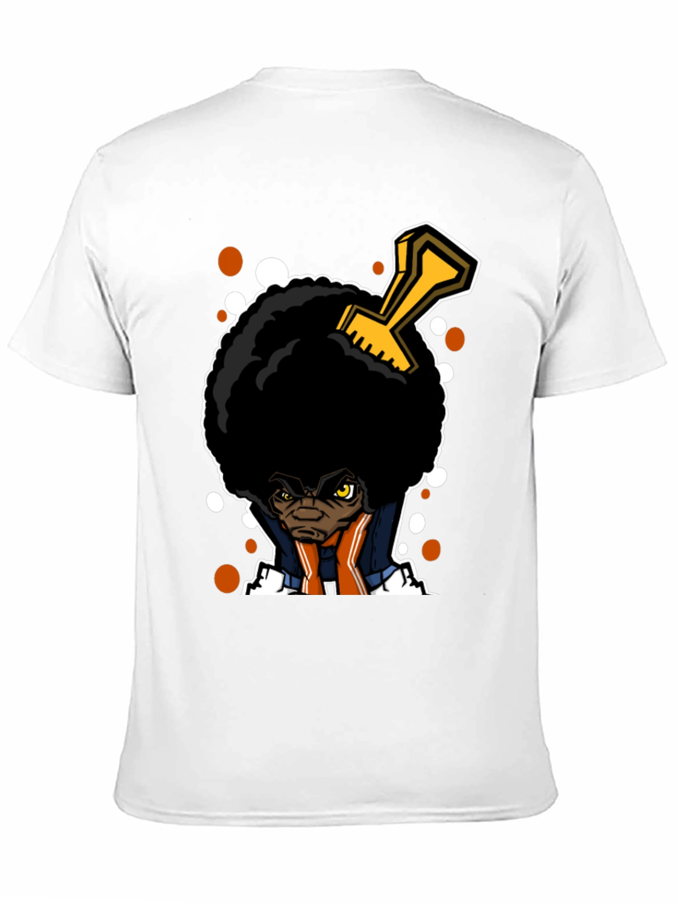 Afro Comb Graphic T-Shirt