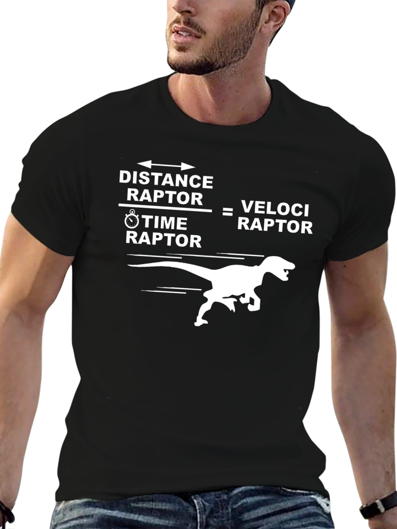 Distance Raptor Velociraptor T-Shirt
