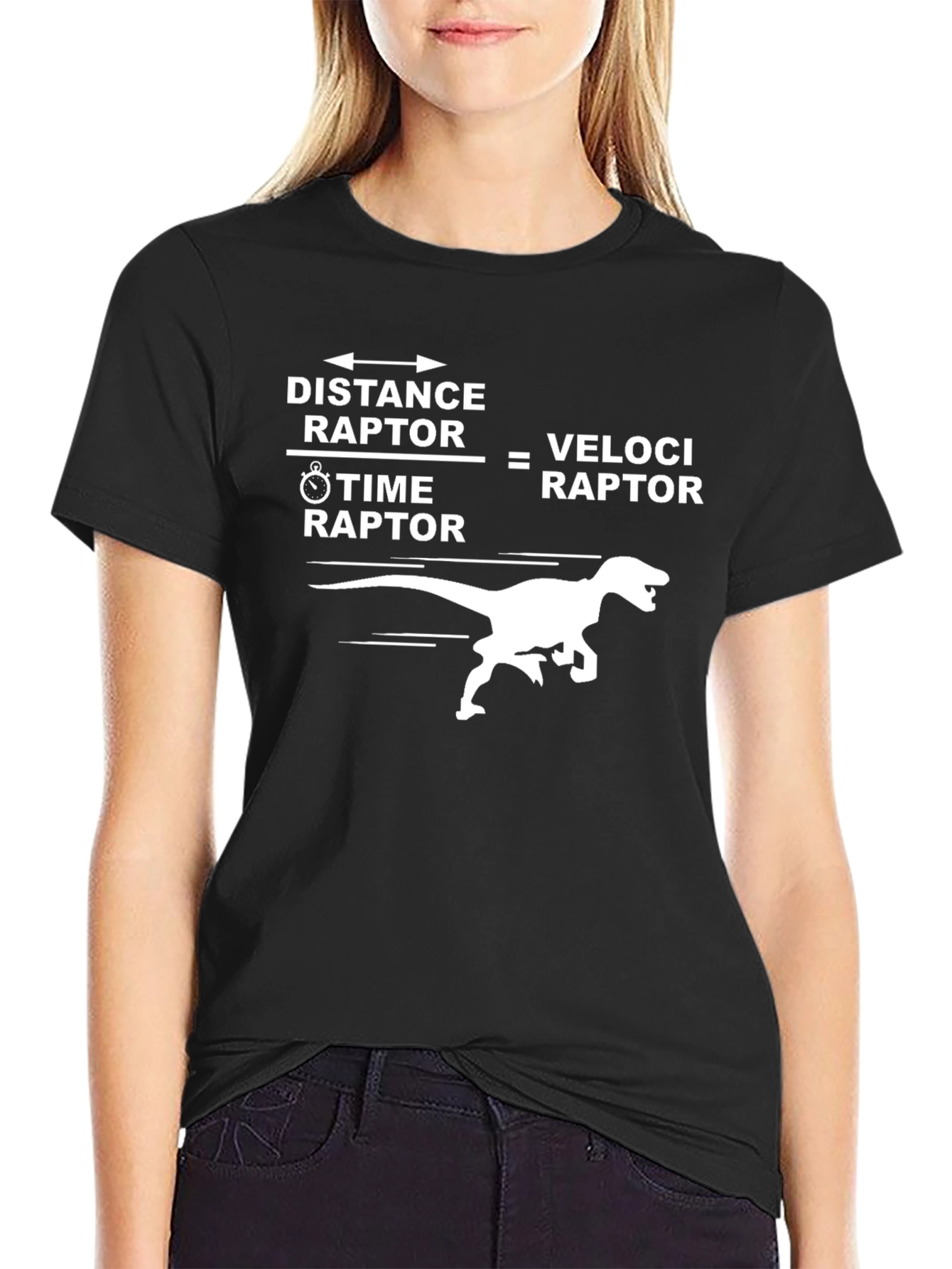 Distance Raptor Velociraptor T-Shirt