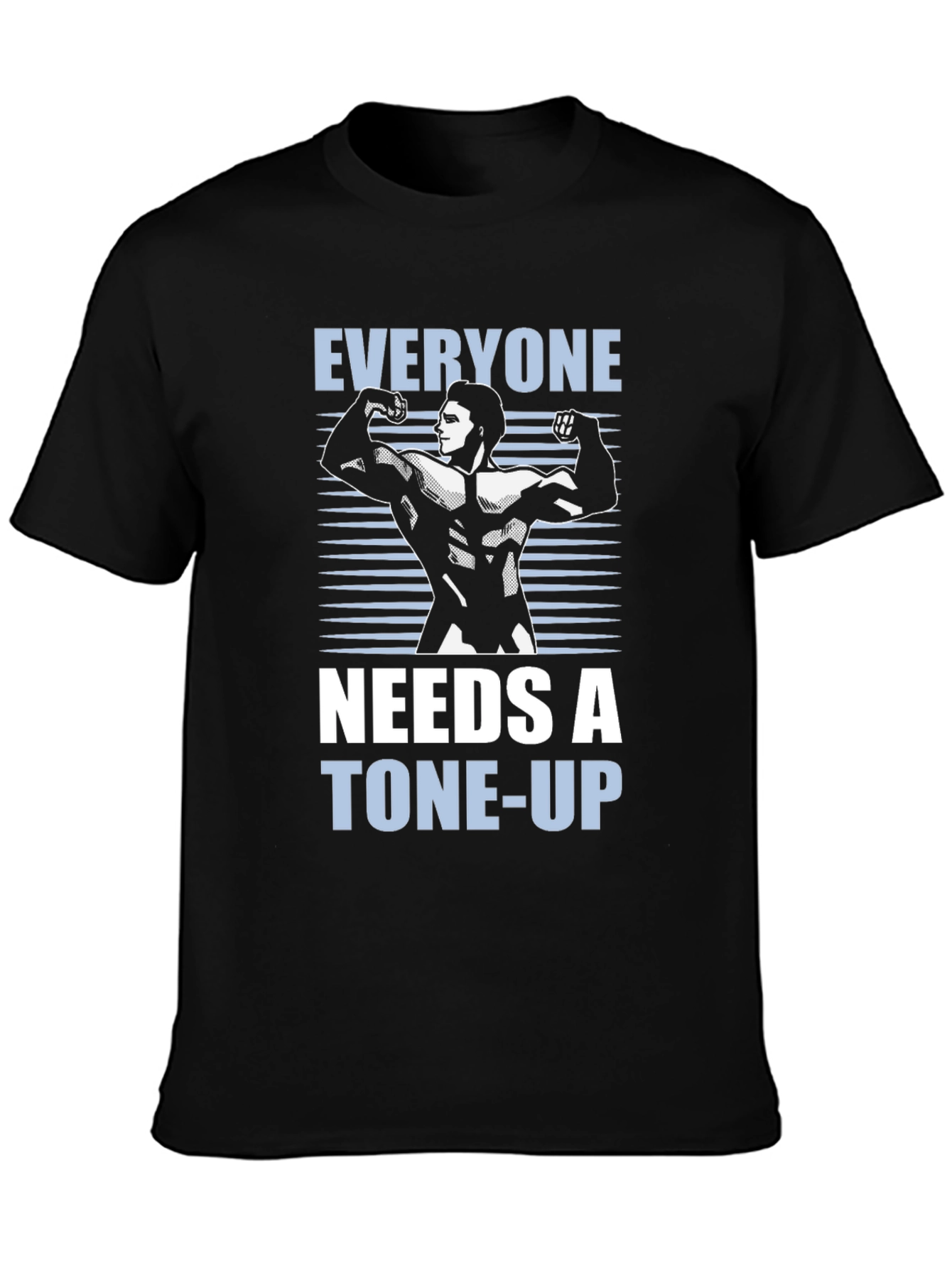 Tone-Up Graphic Tee - Bodybuilder Shirt