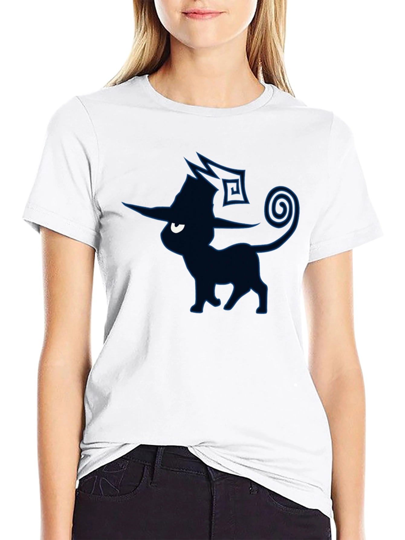Mystic Umbreon Graphic Tee - Dark Pokemon Style