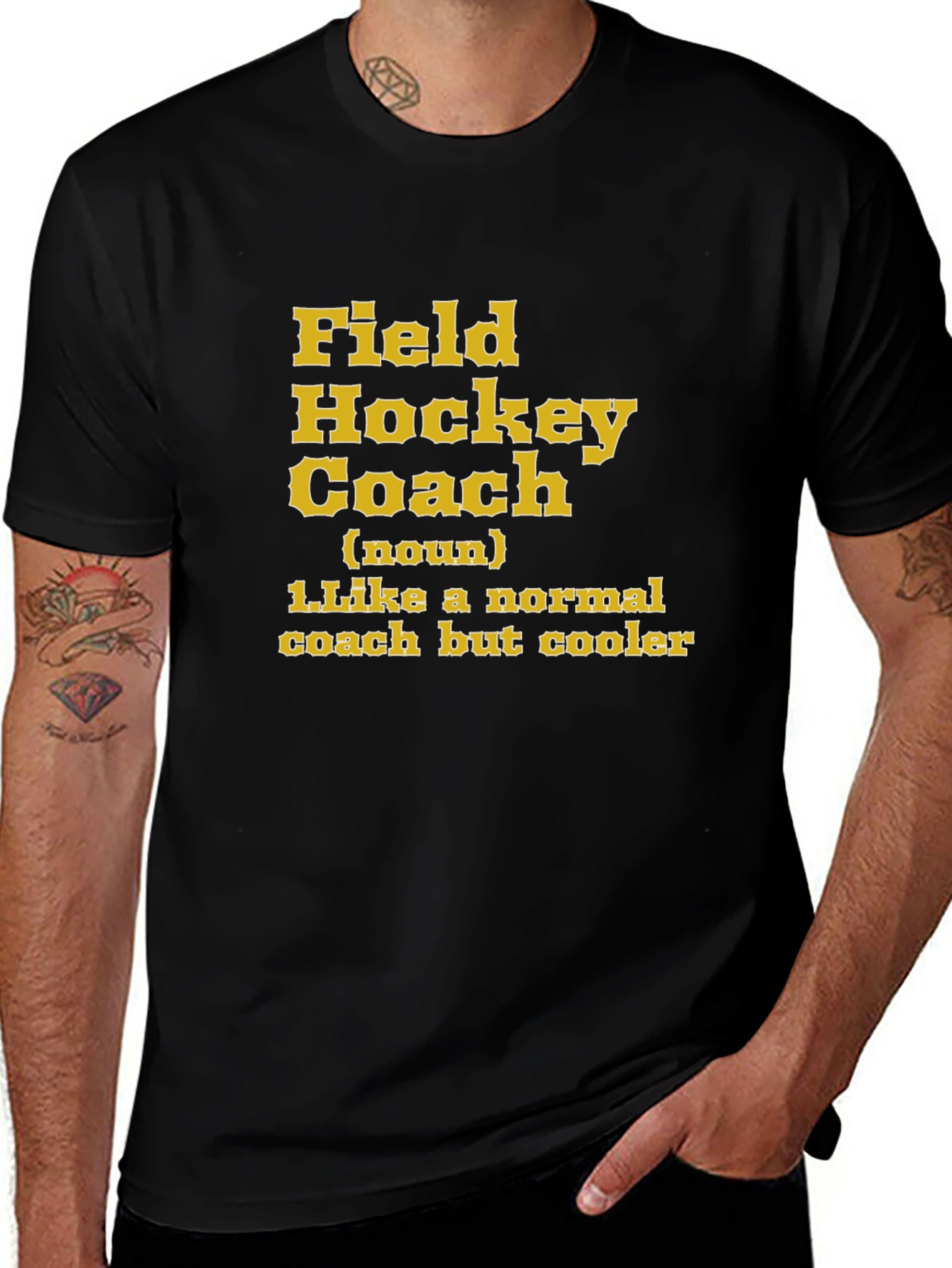 Field Hockey Coach T-Shirt - Cool Coach Gift