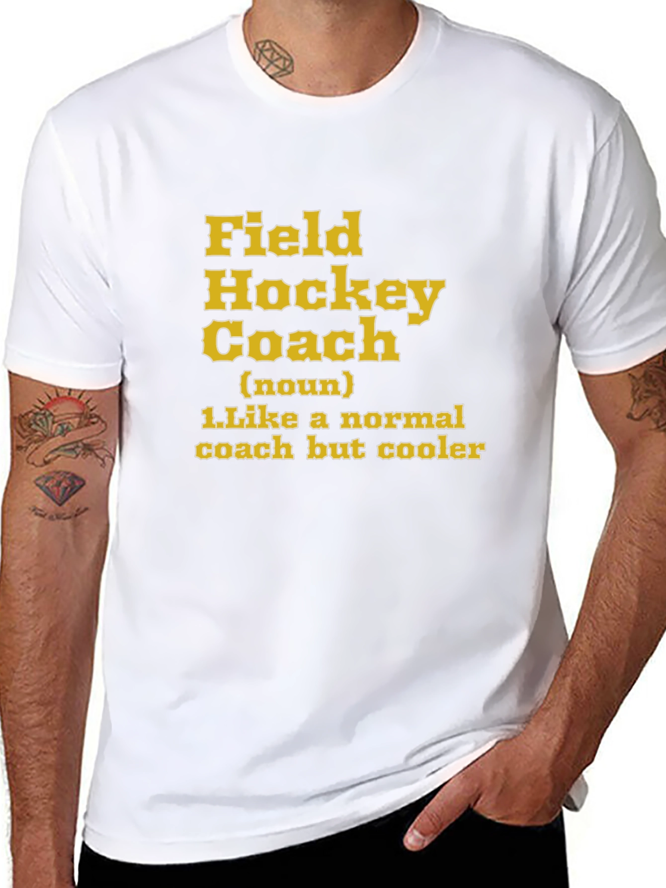 Field Hockey Coach T-Shirt - Cool Coach Gift