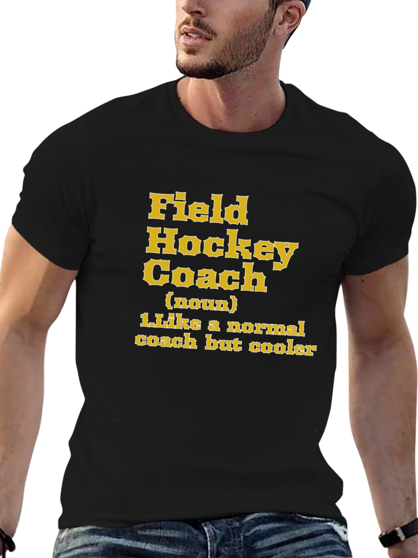 Field Hockey Coach T-Shirt - Cool Coach Gift