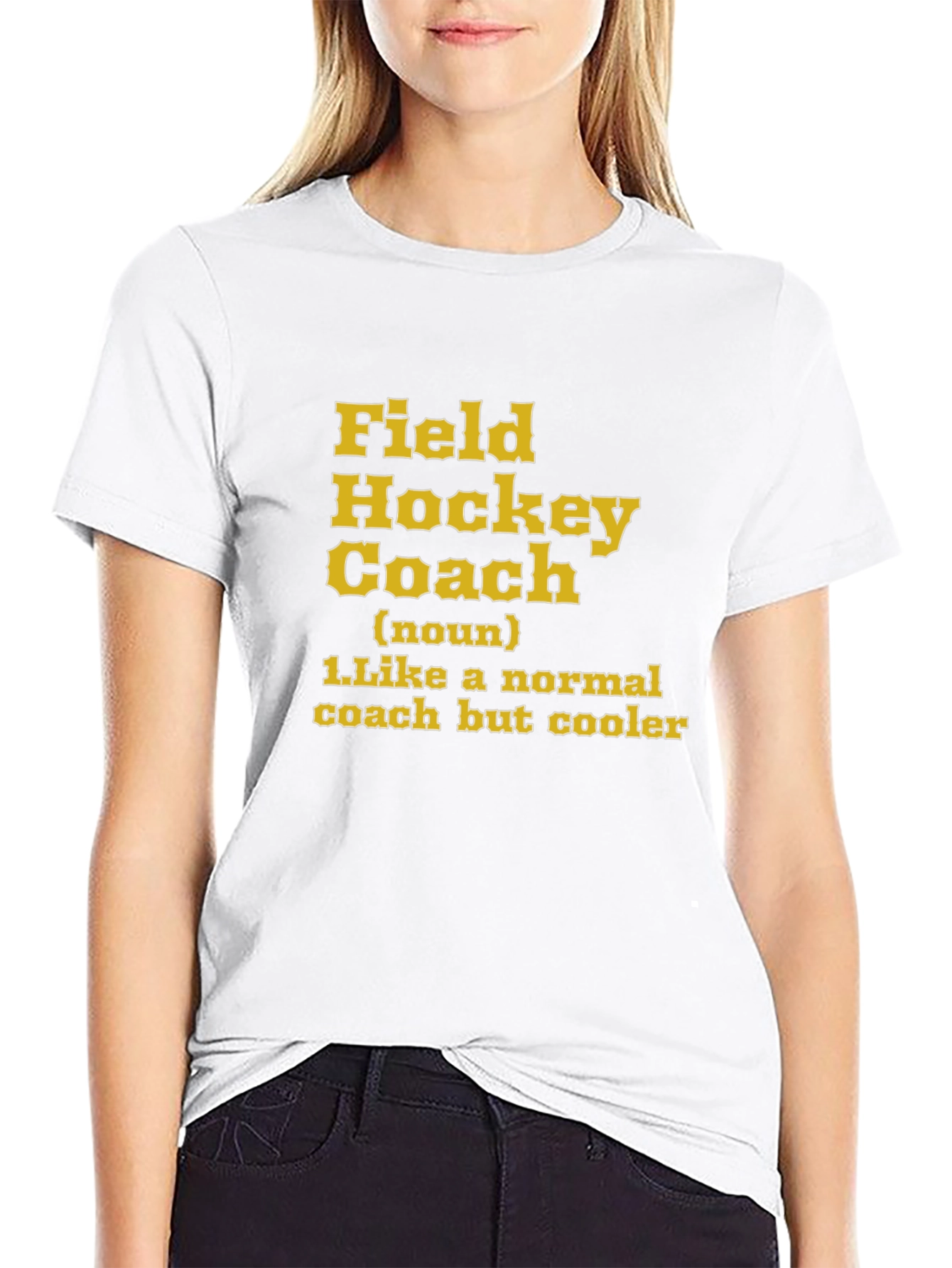 Field Hockey Coach T-Shirt - Cool Coach Gift
