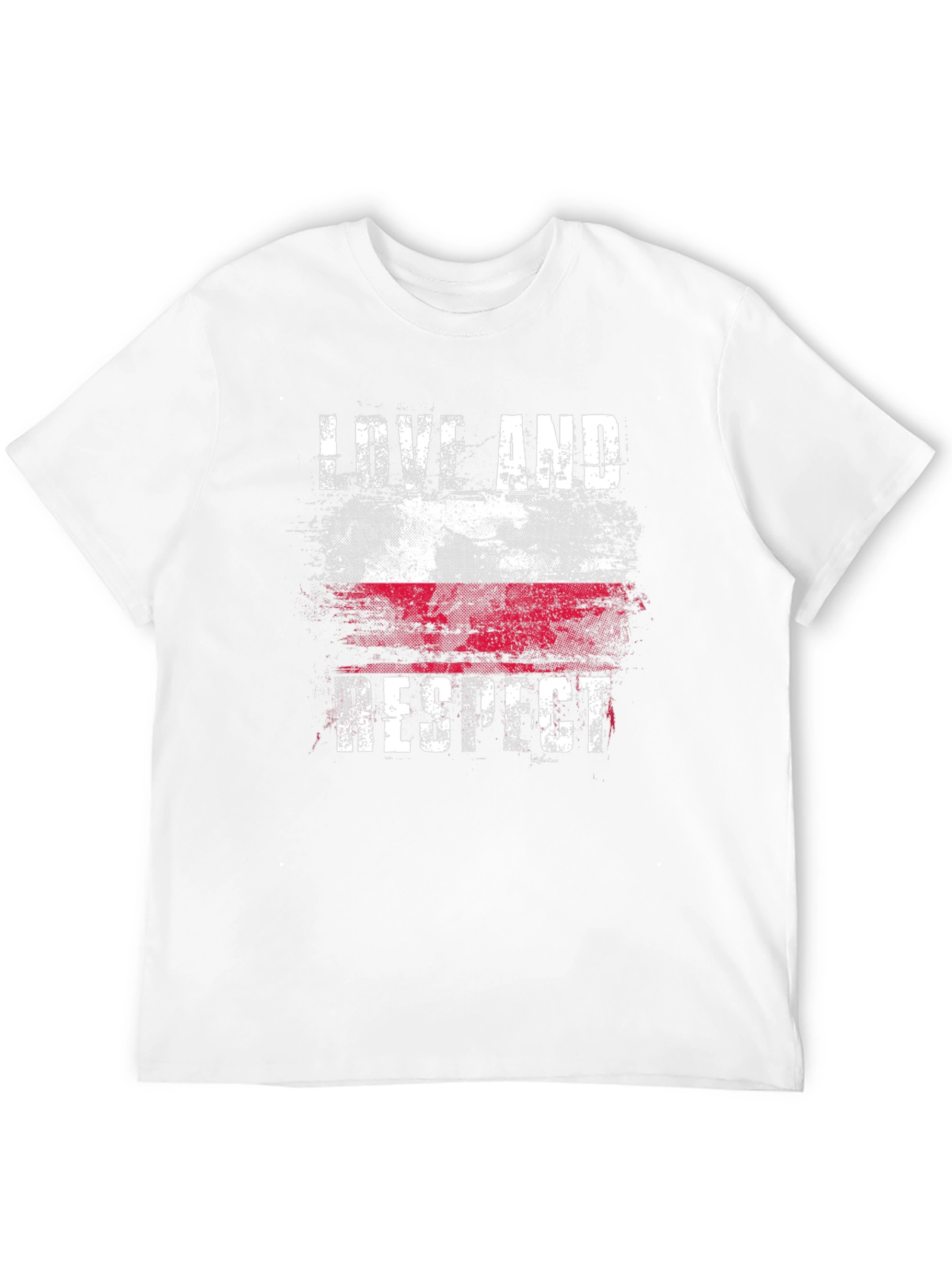 Love and Respect Poland Flag T-Shirt