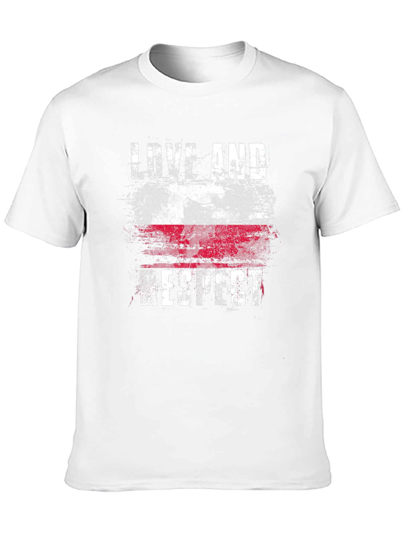 Love and Respect Poland Flag T-Shirt