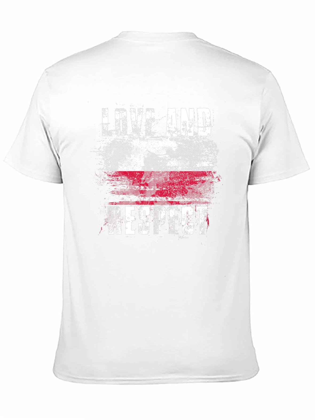 Love and Respect Poland Flag T-Shirt
