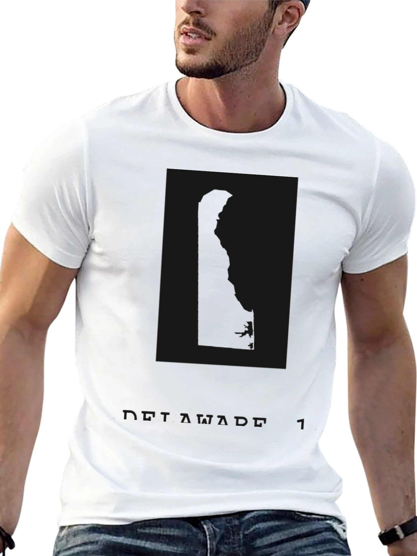 Black Graphic Print T-Shirt