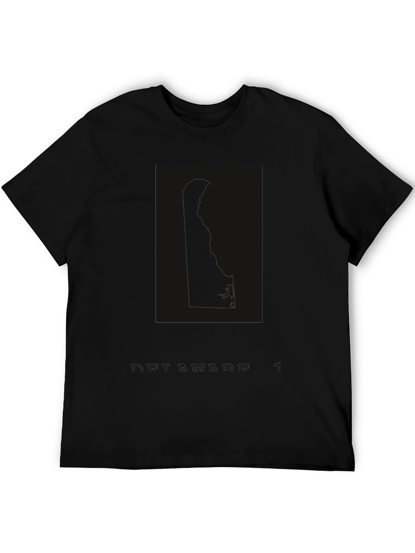 Black Graphic Print T-Shirt