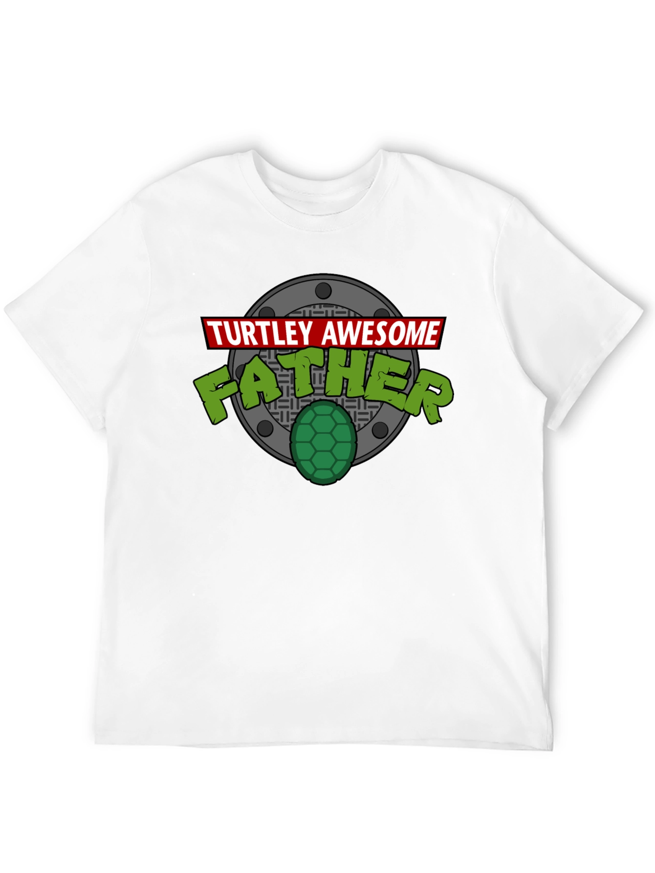 Turtley Awesome Father Graphic T-Shirt