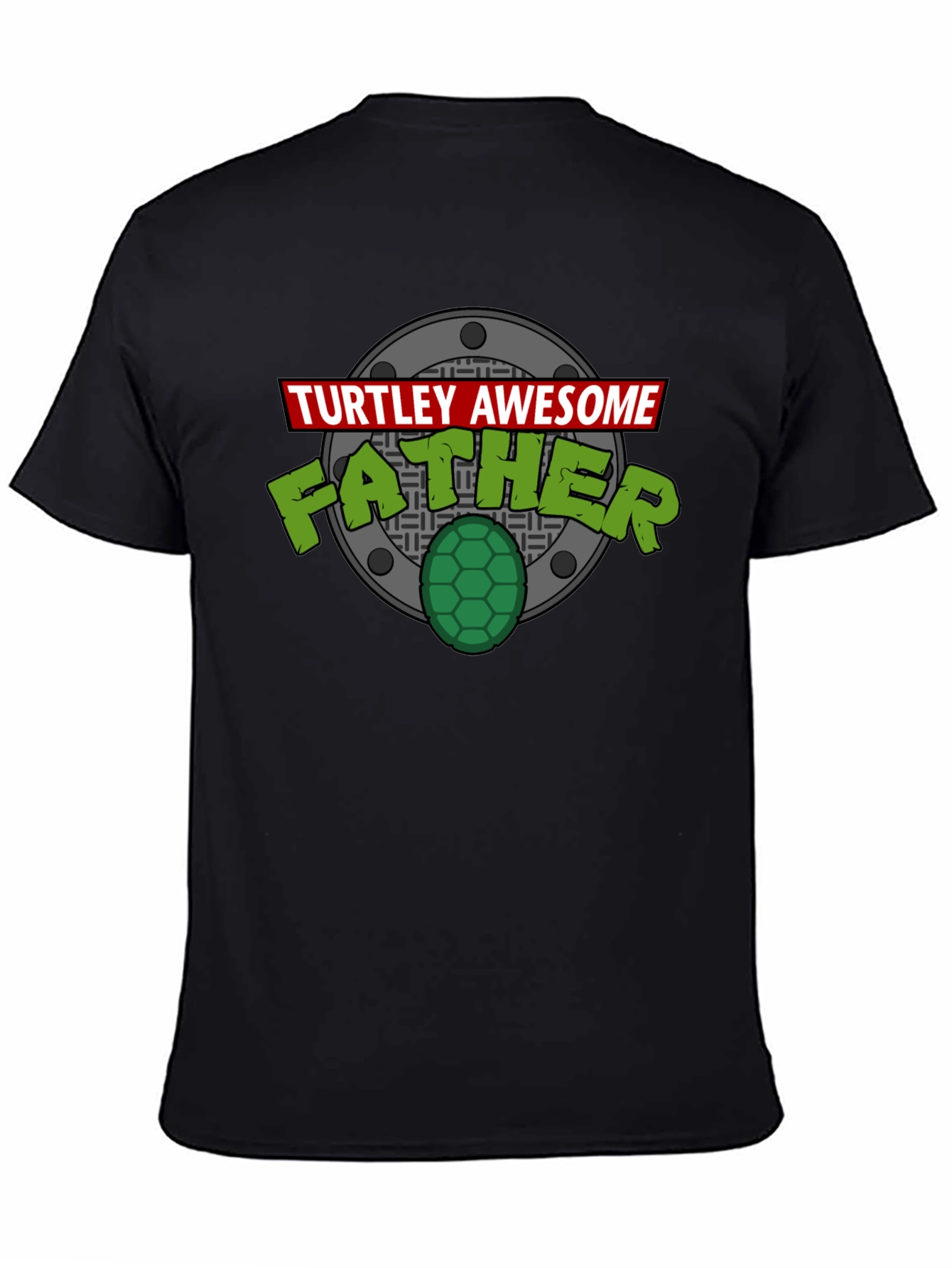 Turtley Awesome Father Graphic T-Shirt