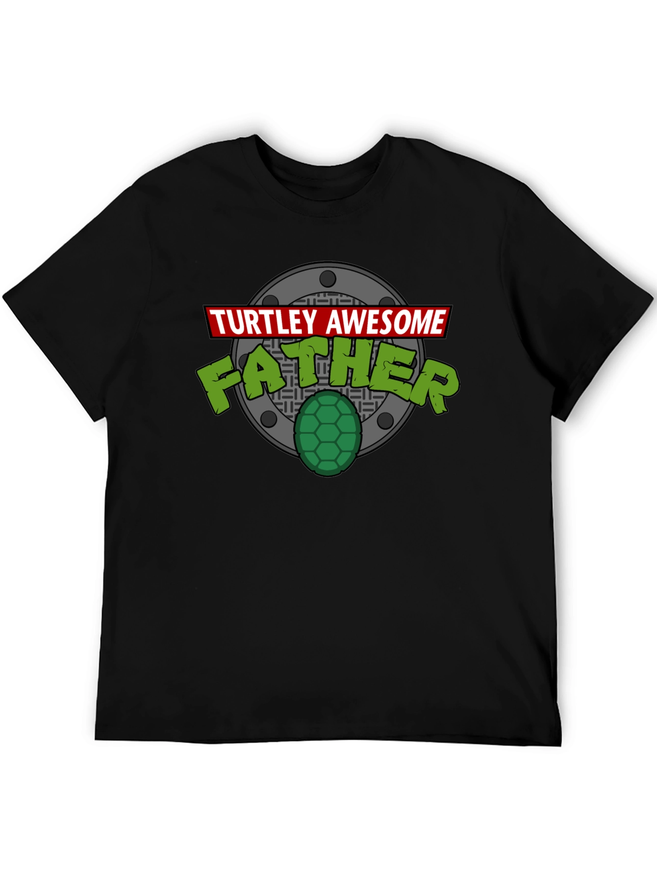 Turtley Awesome Father Graphic T-Shirt