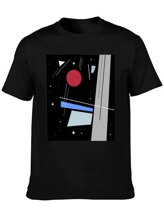 Abstract Geometric T-Shirt - Modern Art Tee