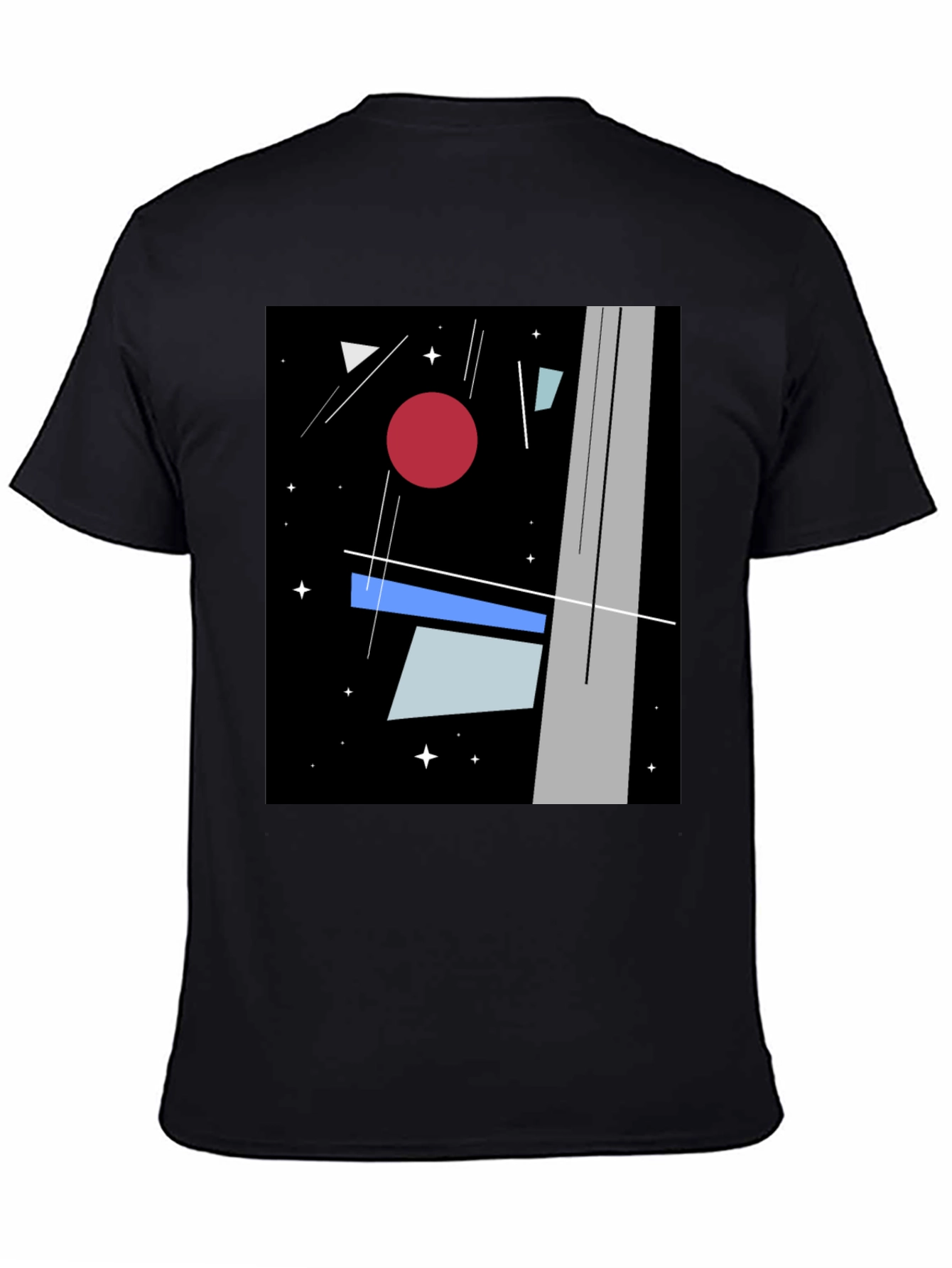 Abstract Geometric T-Shirt - Modern Art Tee