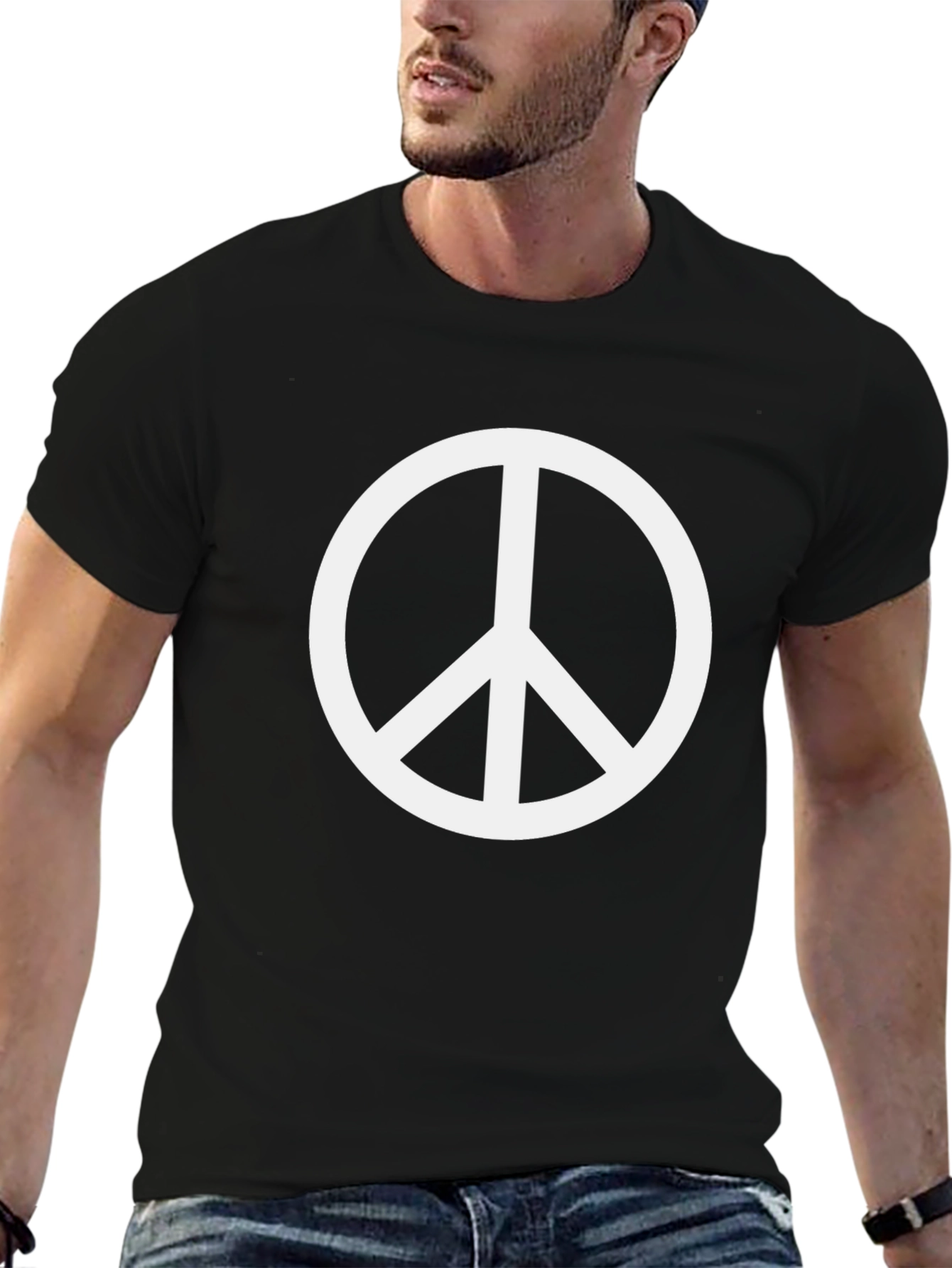 Peace Sign T-Shirt - Mens Graphic Tee