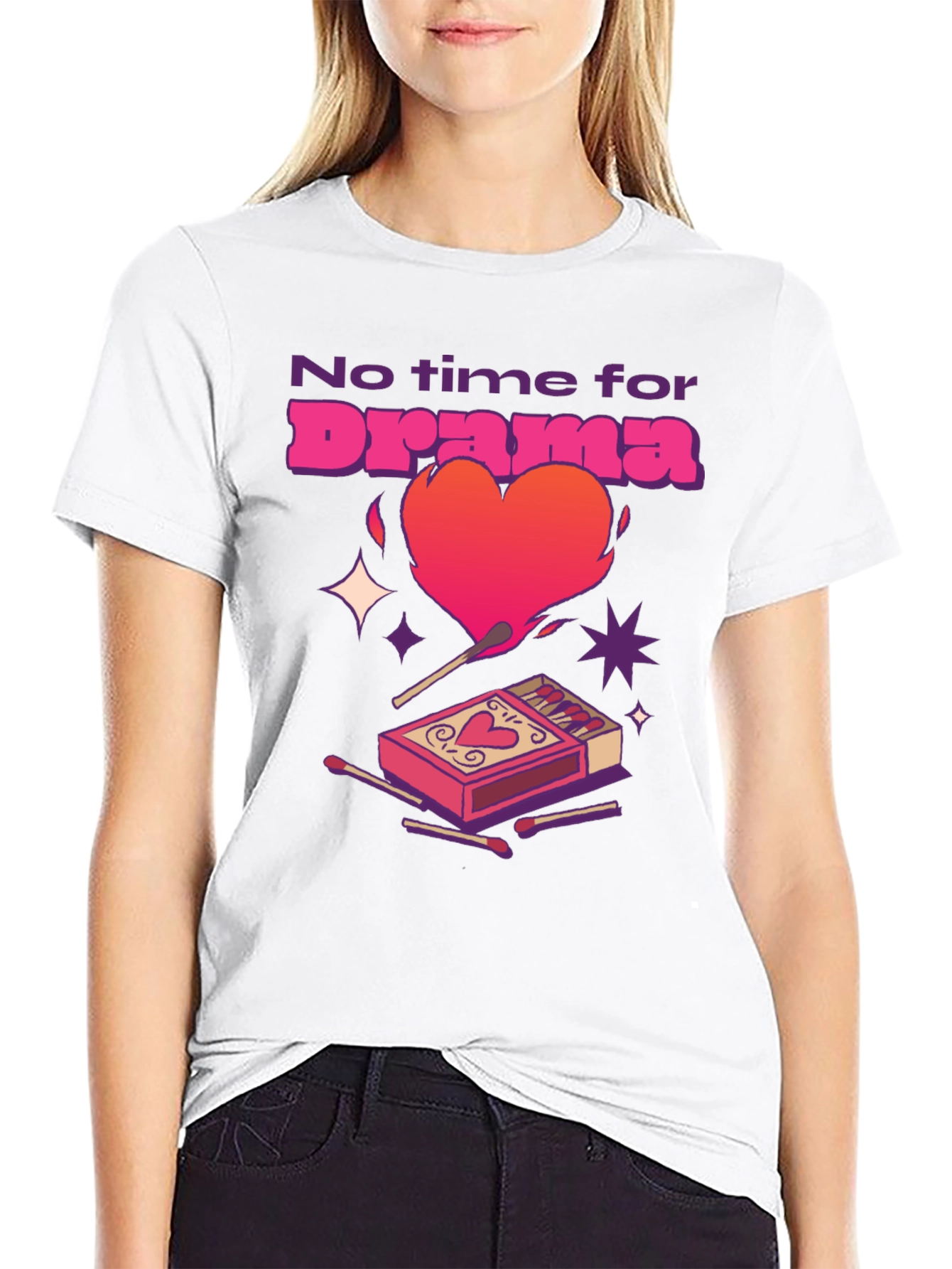 No Time For Drama Graphic Tee