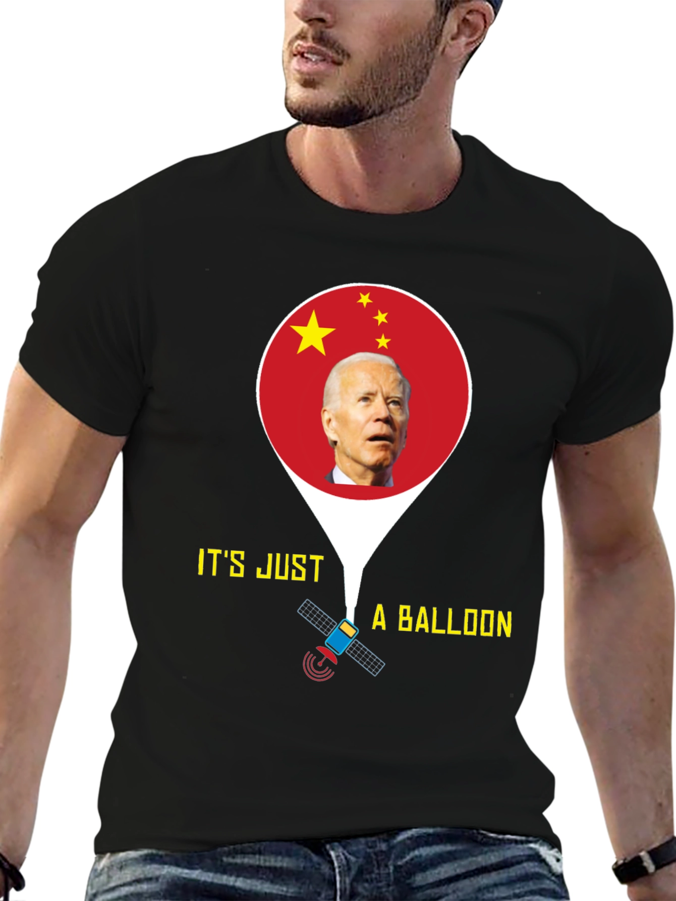 Satirical Biden China Balloon T-Shirt