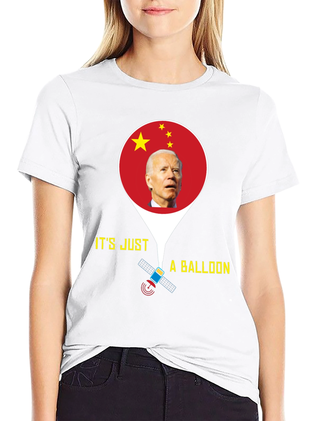 Satirical Biden China Balloon T-Shirt