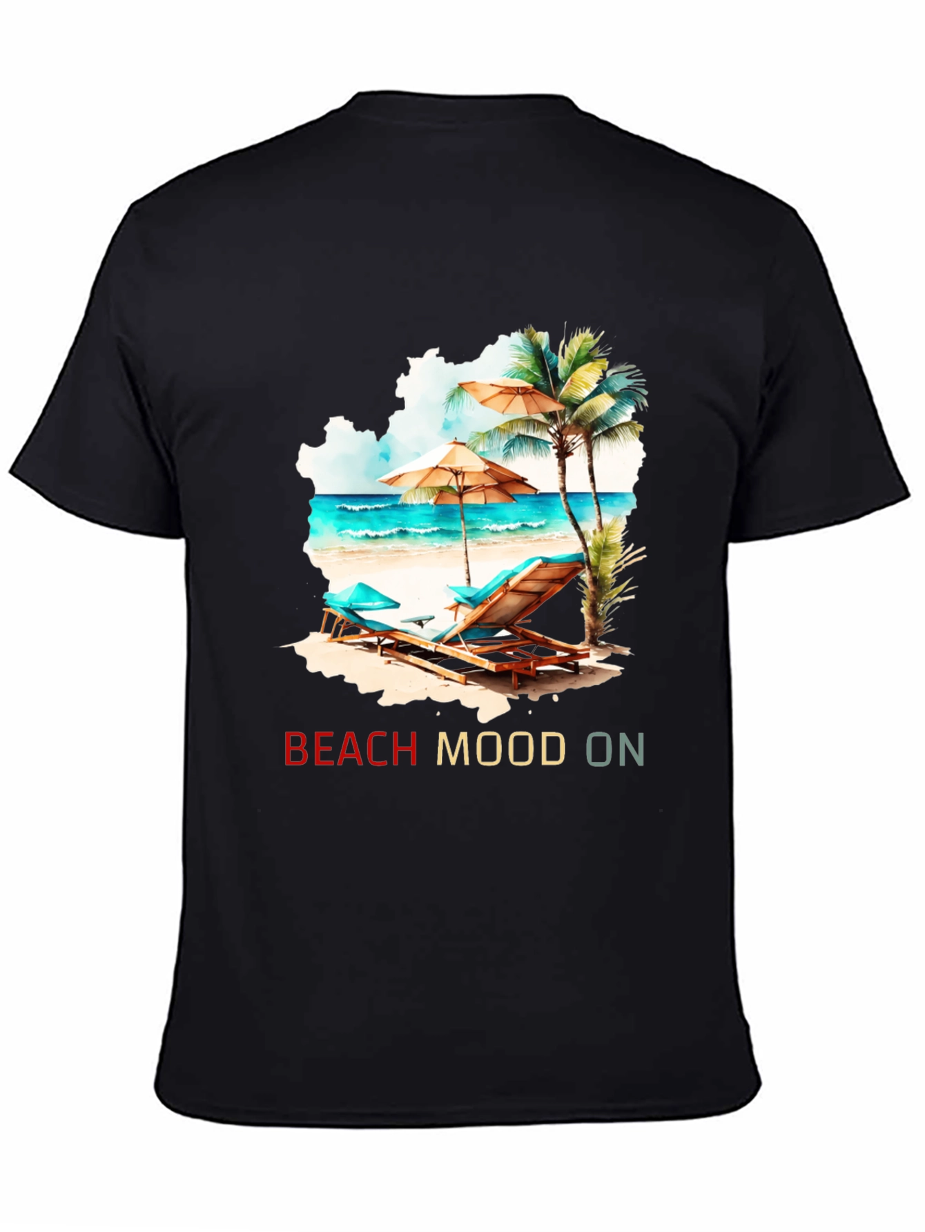 Beach Mood On T-Shirt