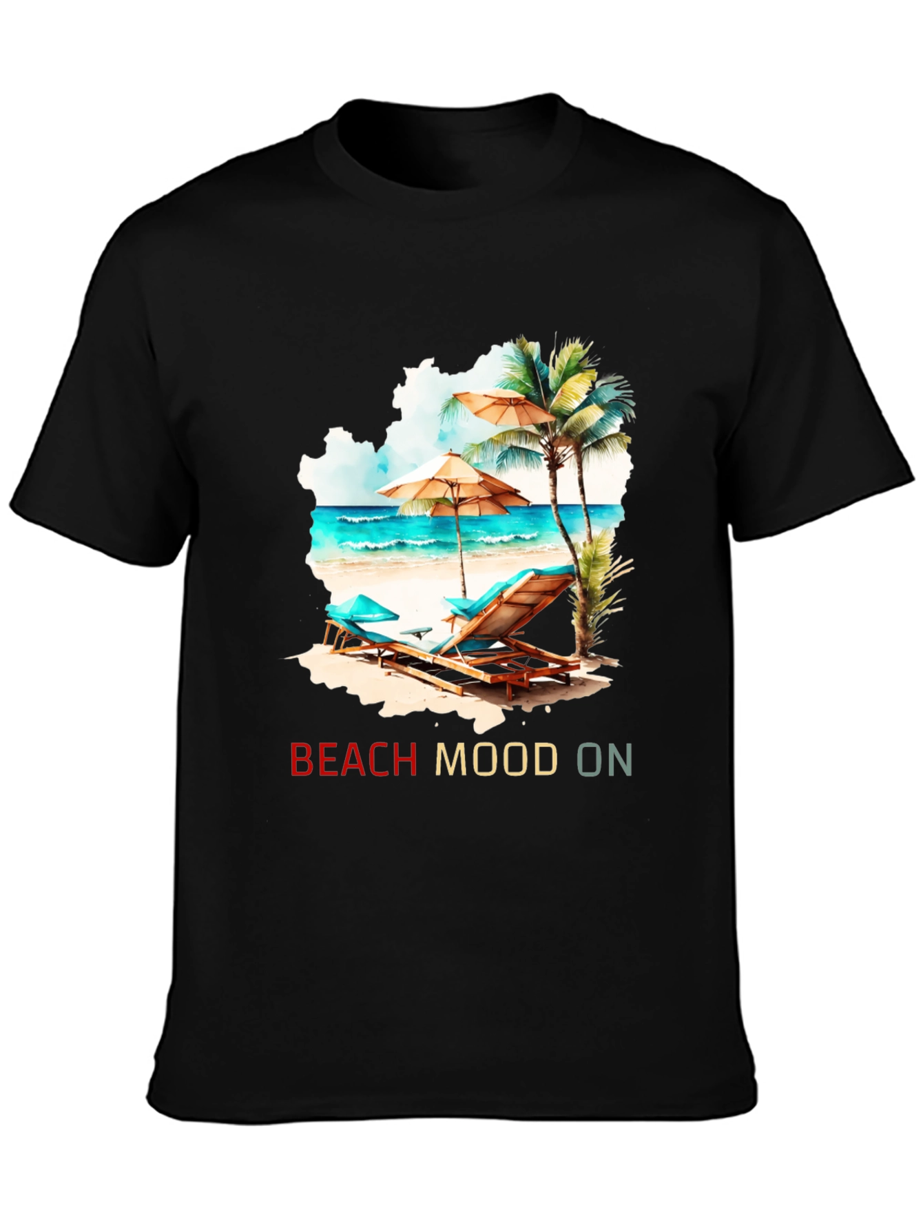 Beach Mood On T-Shirt