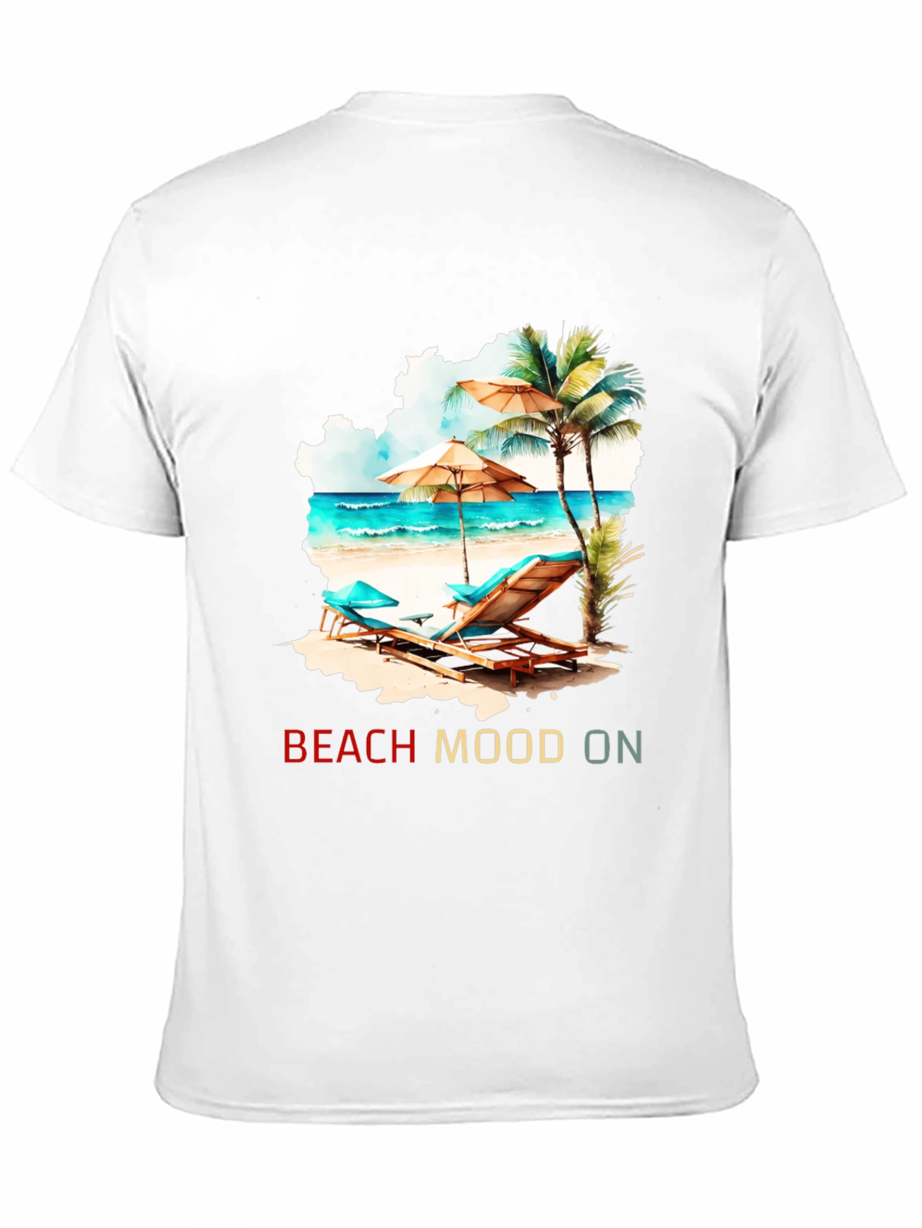 Beach Mood On T-Shirt