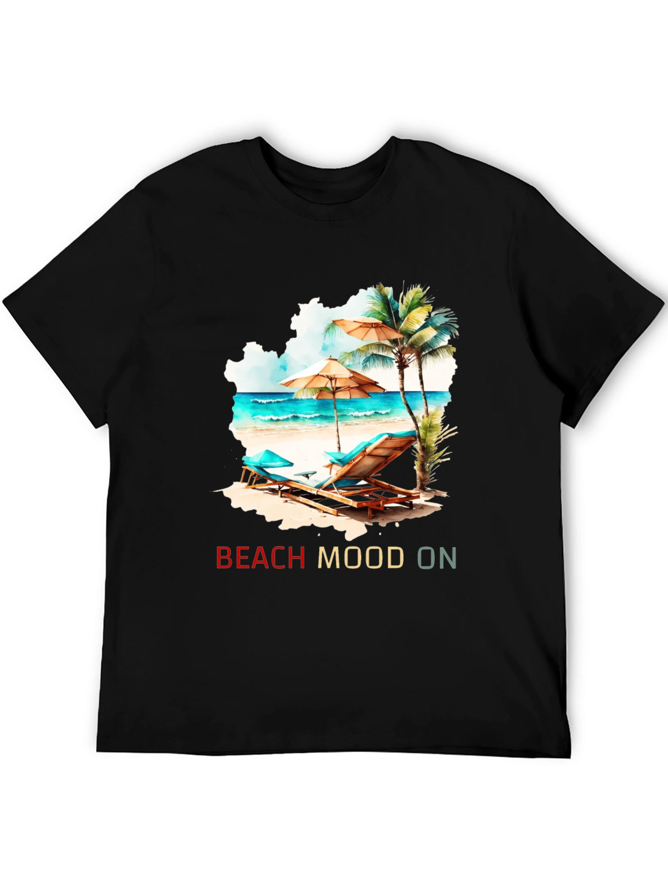 Beach Mood On T-Shirt