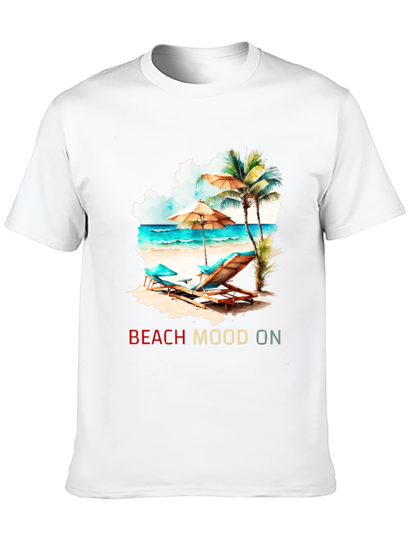 Beach Mood On T-Shirt