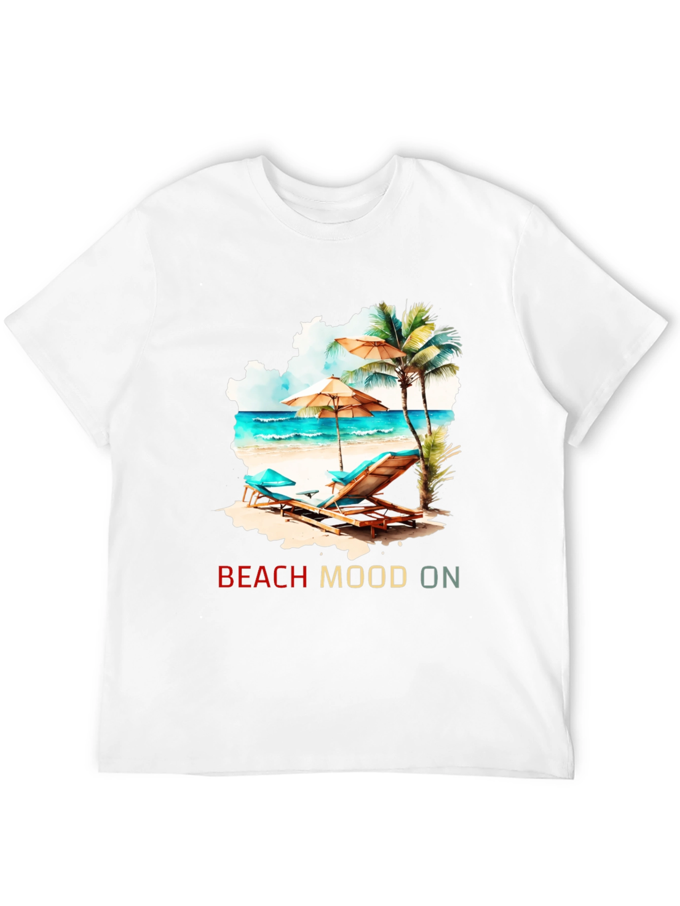Beach Mood On T-Shirt