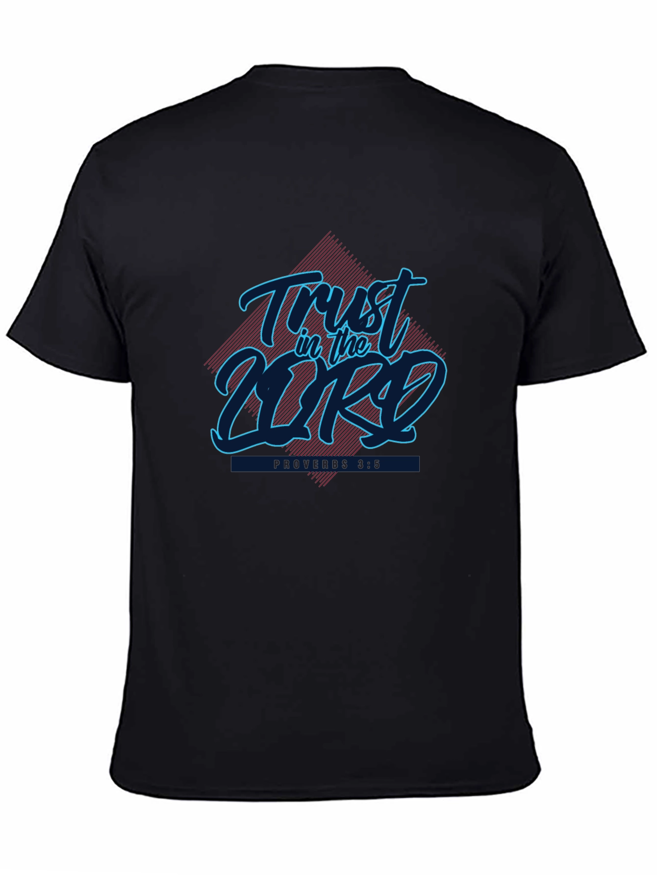 Trust in the Lord Graphic Tee - Black