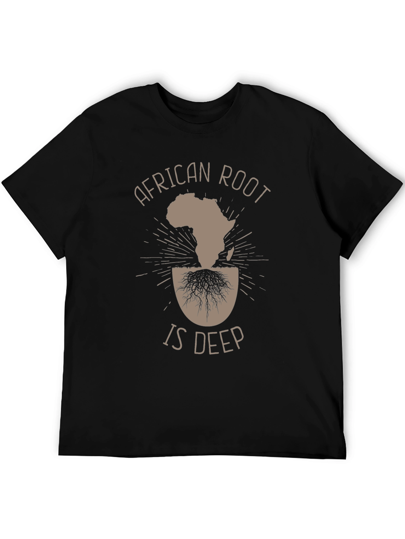 African Roots Graphic T-Shirt - Deep Connection Tee
