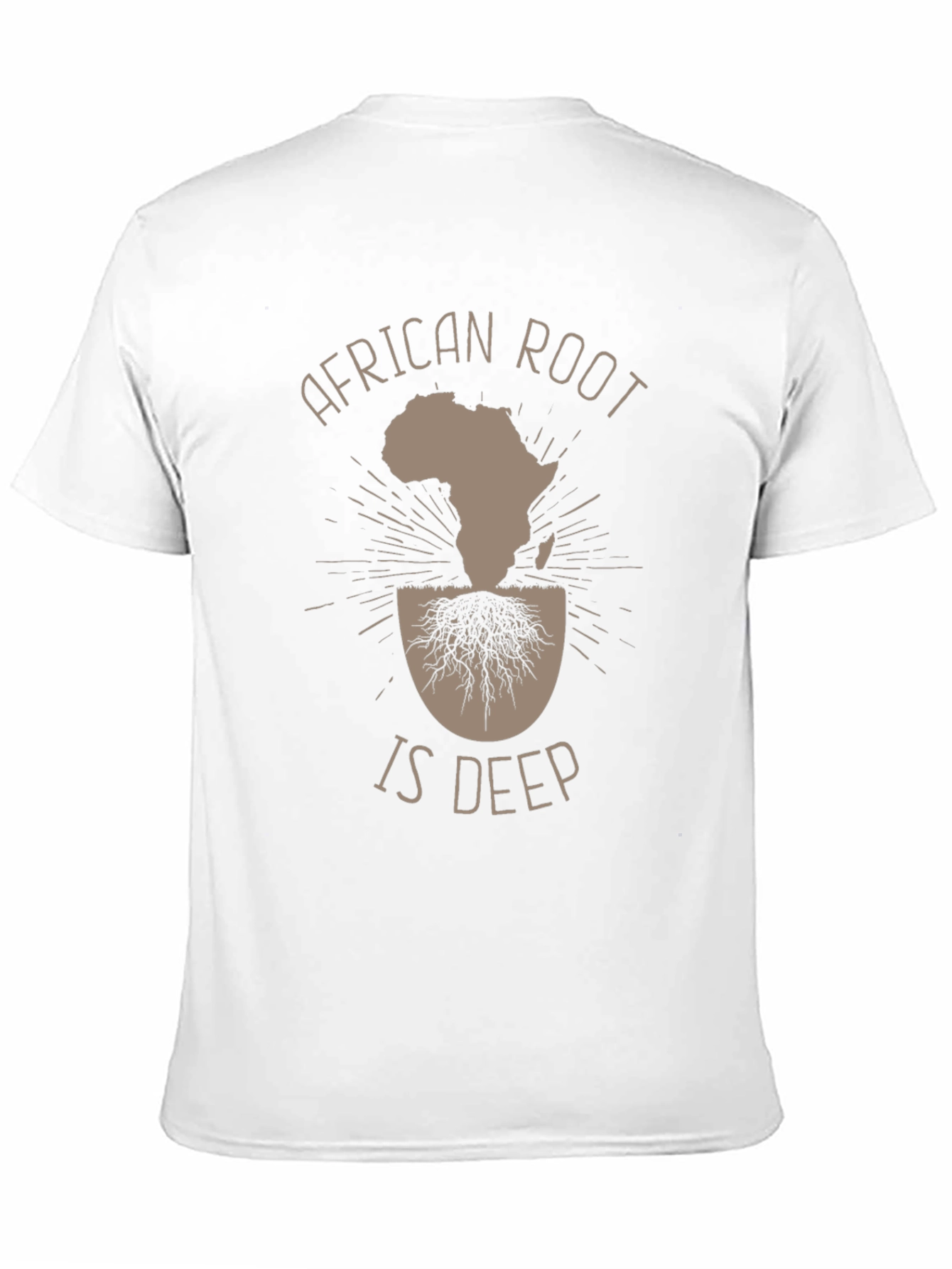 African Roots Graphic T-Shirt - Deep Connection Tee