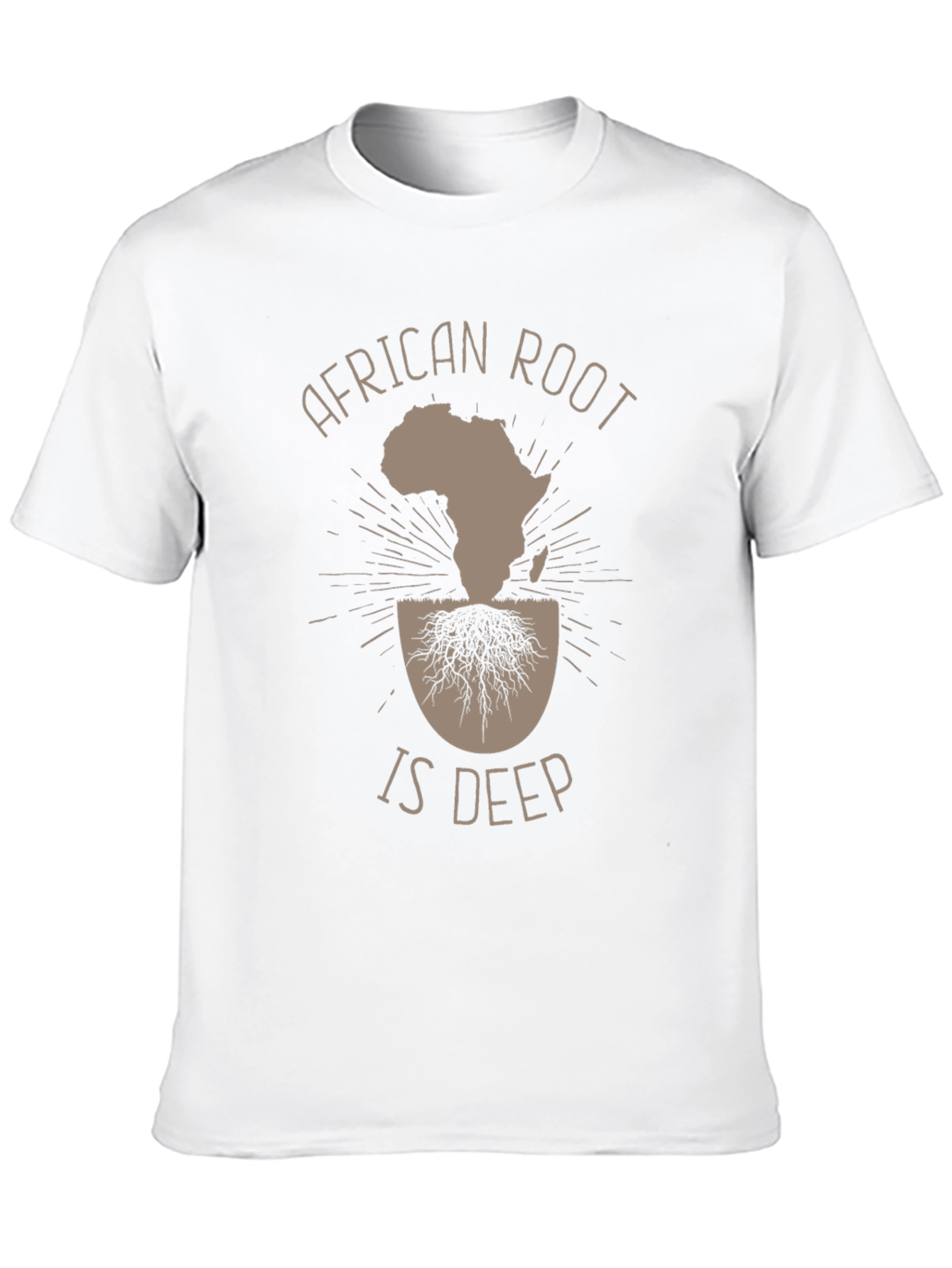 African Roots Graphic T-Shirt - Deep Connection Tee