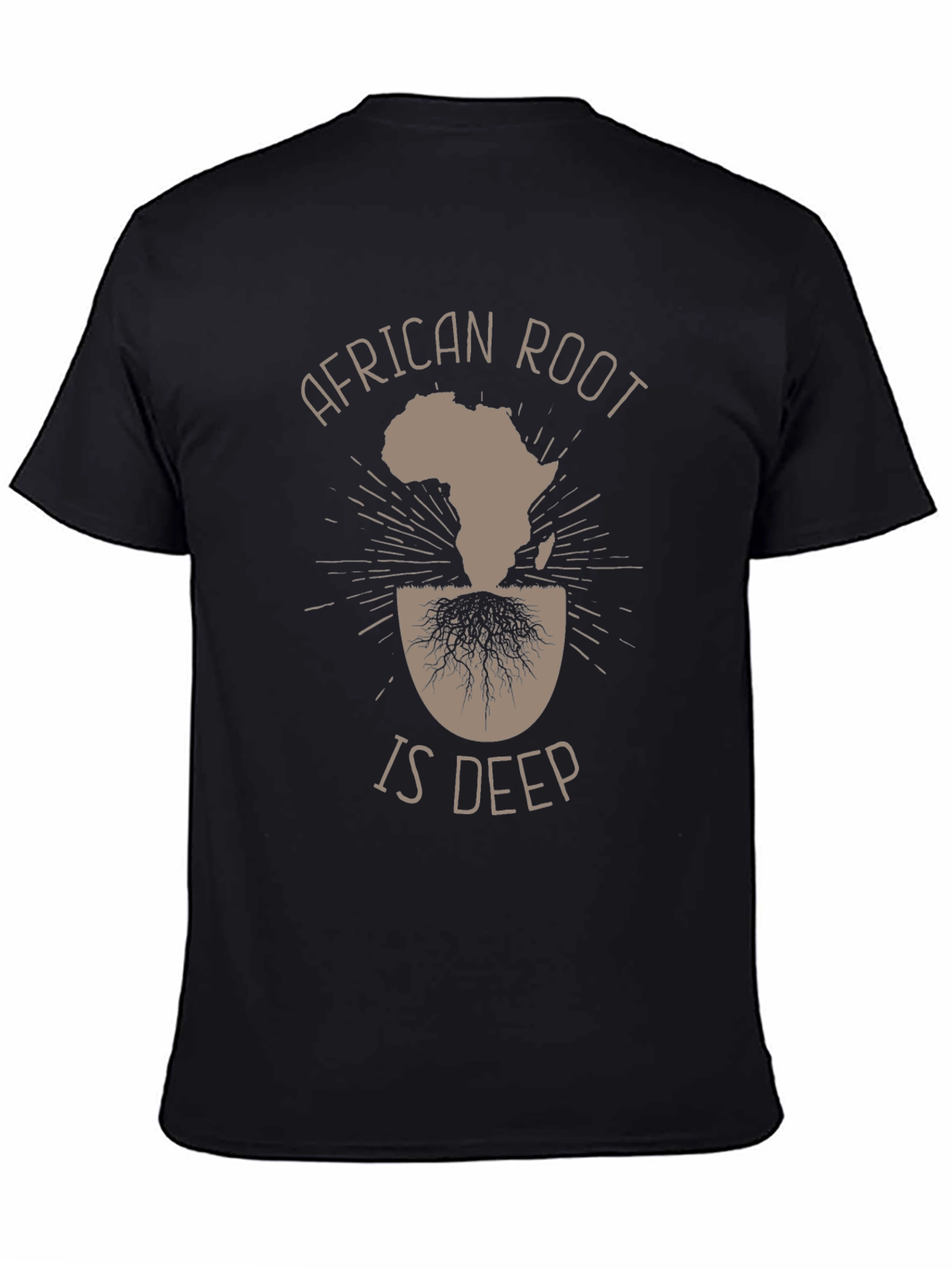 African Roots Graphic T-Shirt - Deep Connection Tee