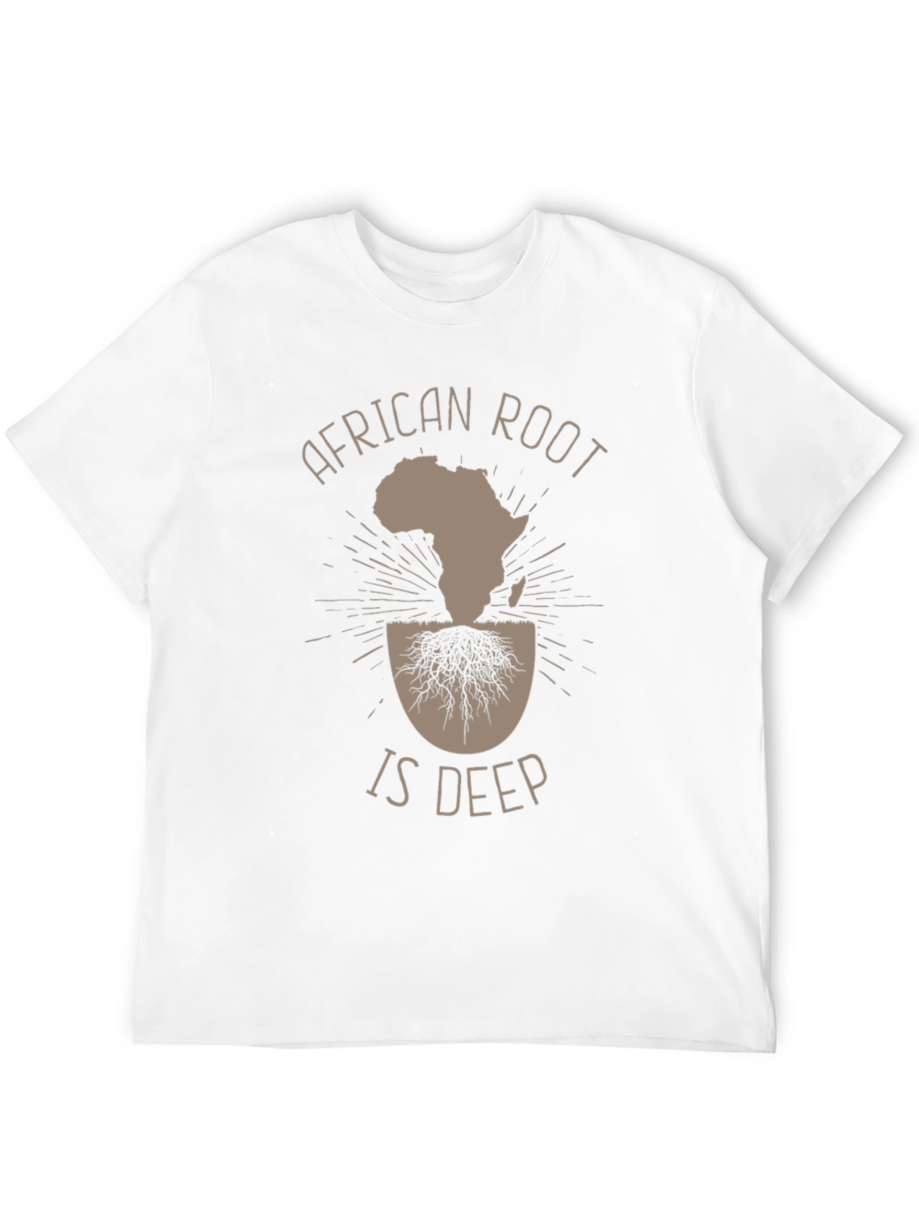 African Roots Graphic T-Shirt - Deep Connection Tee