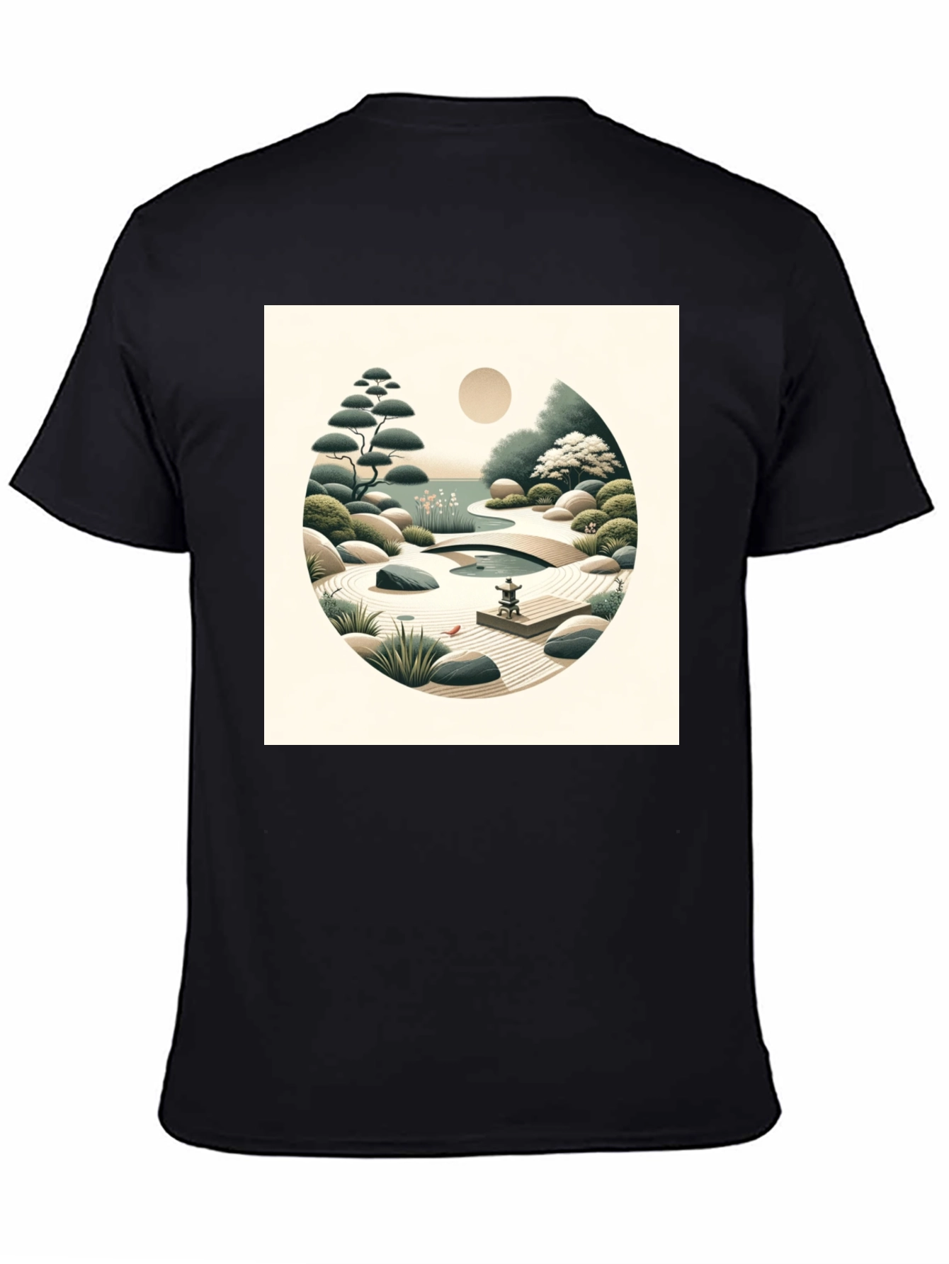 Zen Garden Art T-Shirt