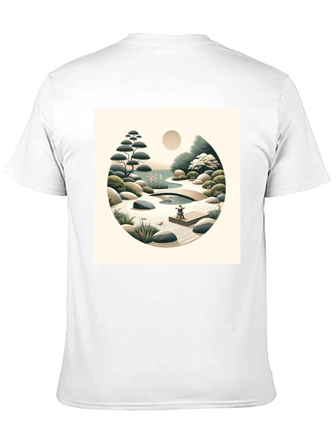 Zen Garden Art T-Shirt