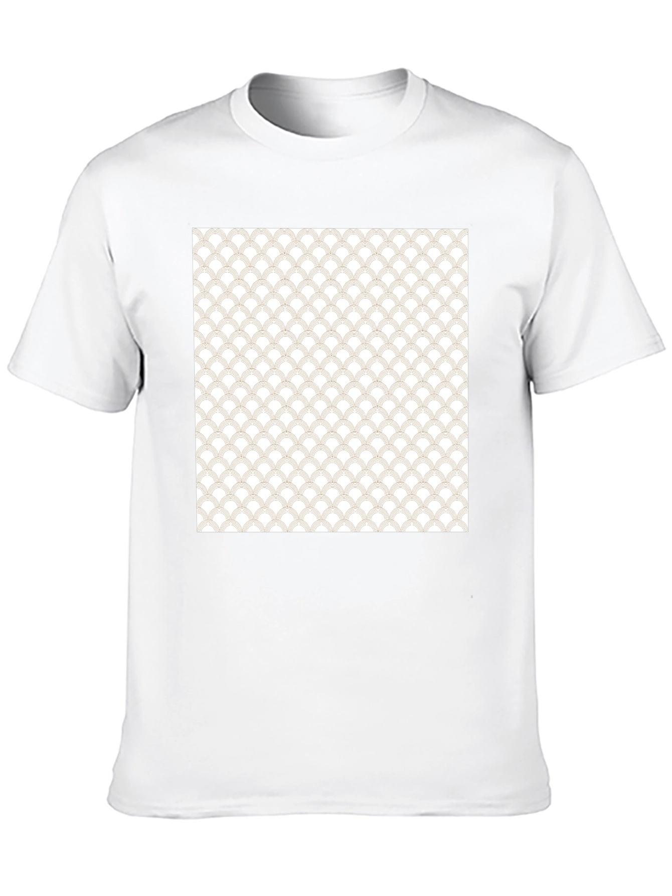 Stylish Black T-Shirt with Unique Pattern