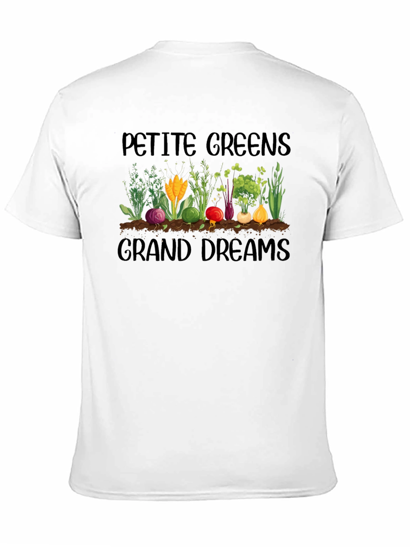Petite Greens Grand Dreams Graphic T-Shirt