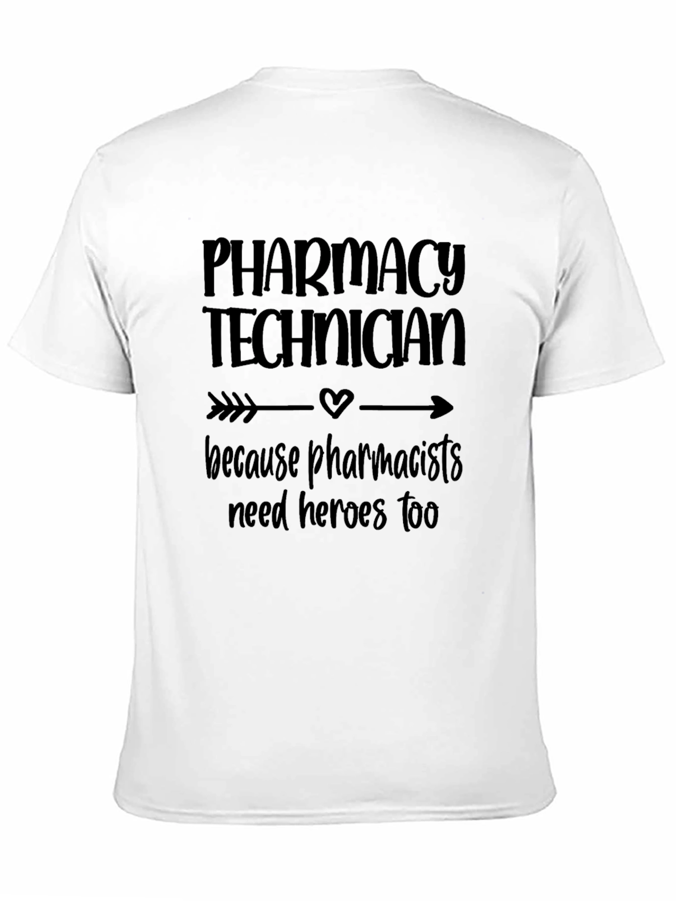 Pharmacy Technician Hero Black Tee