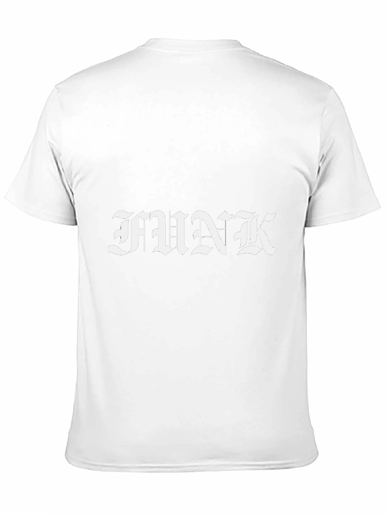 FUNK Black T-Shirt - Classic Gothic Font