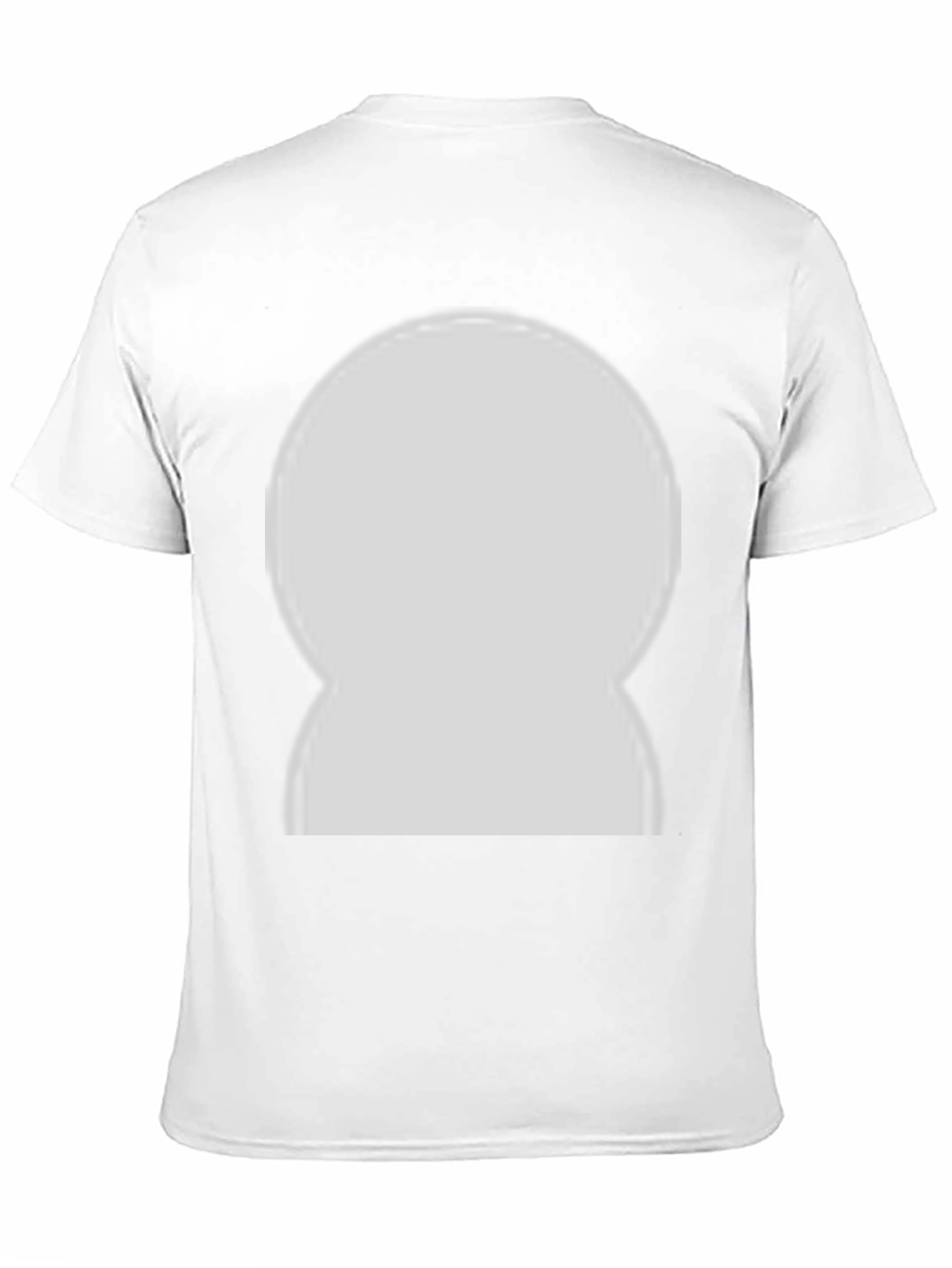 Keyhole Graphic T-Shirt - Modern Casual Tee