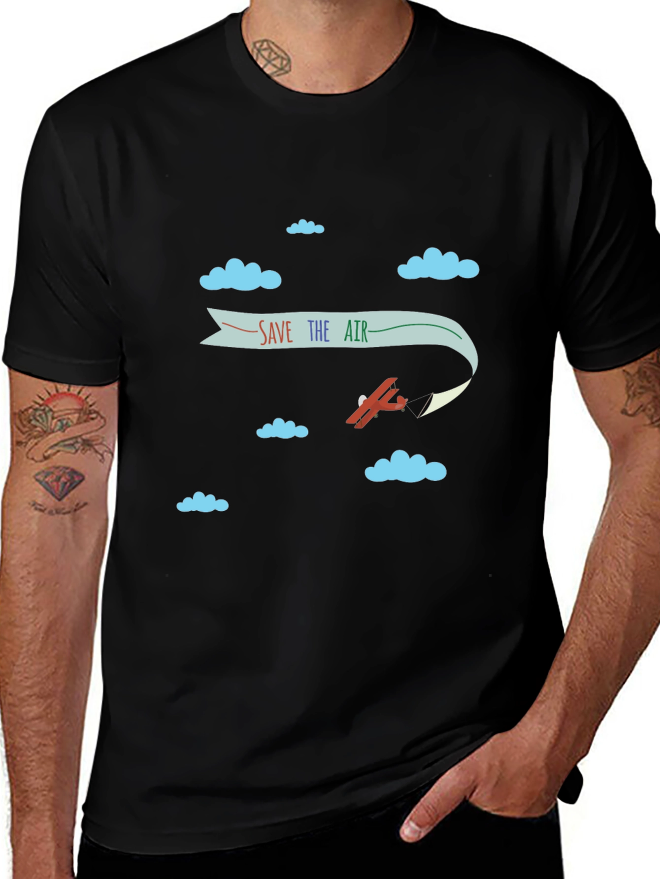 Save the Air Graphic T-Shirt