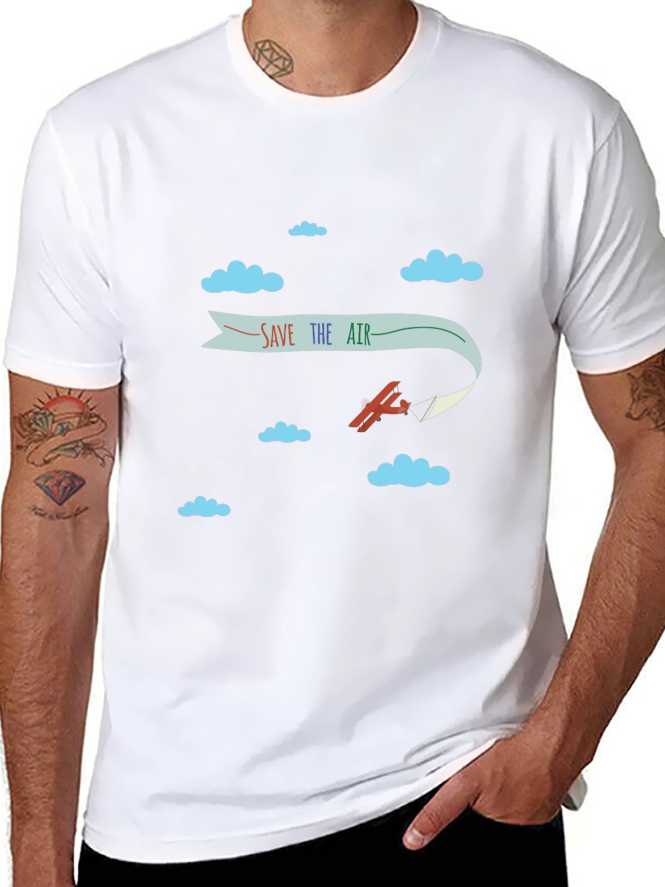 Save the Air Graphic T-Shirt