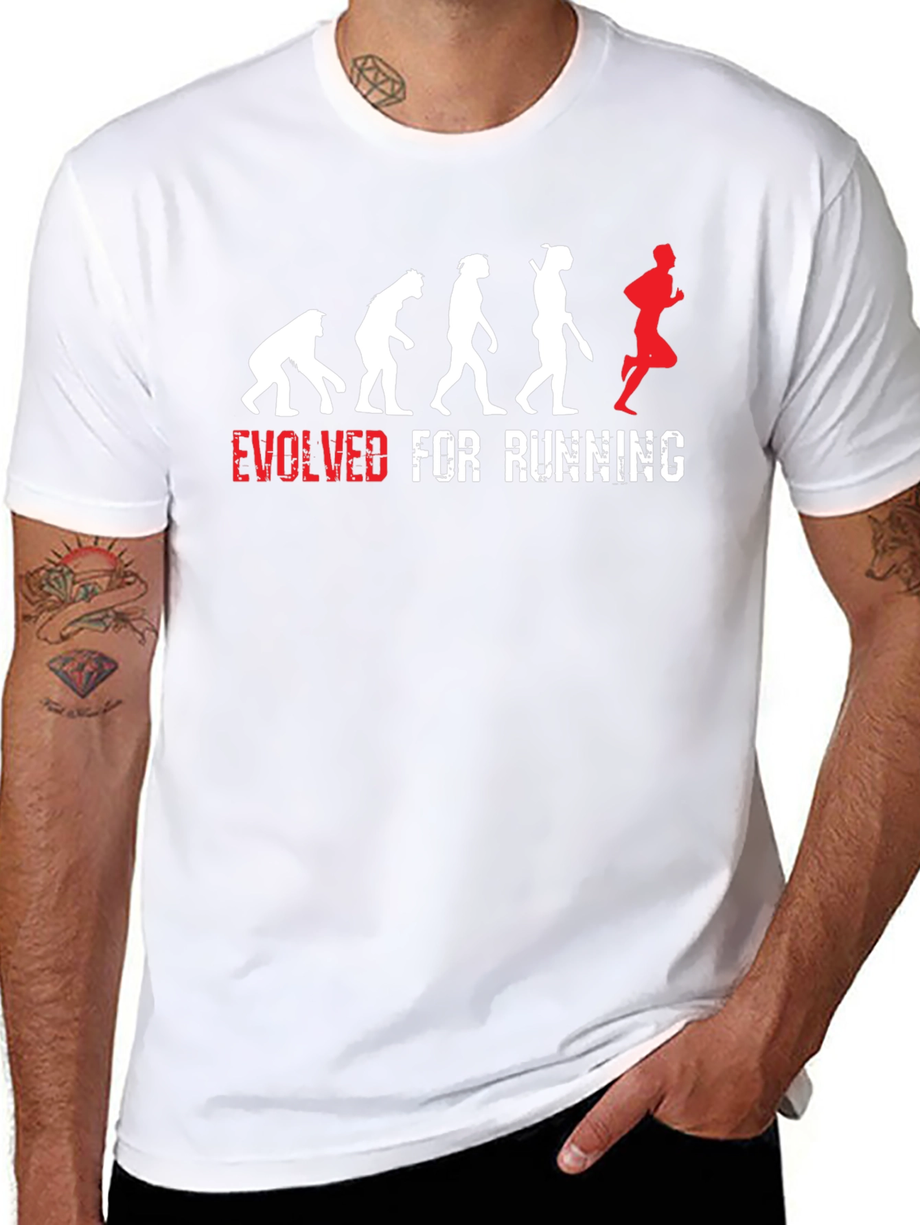 Evolved for Running Graphic T-Shirt